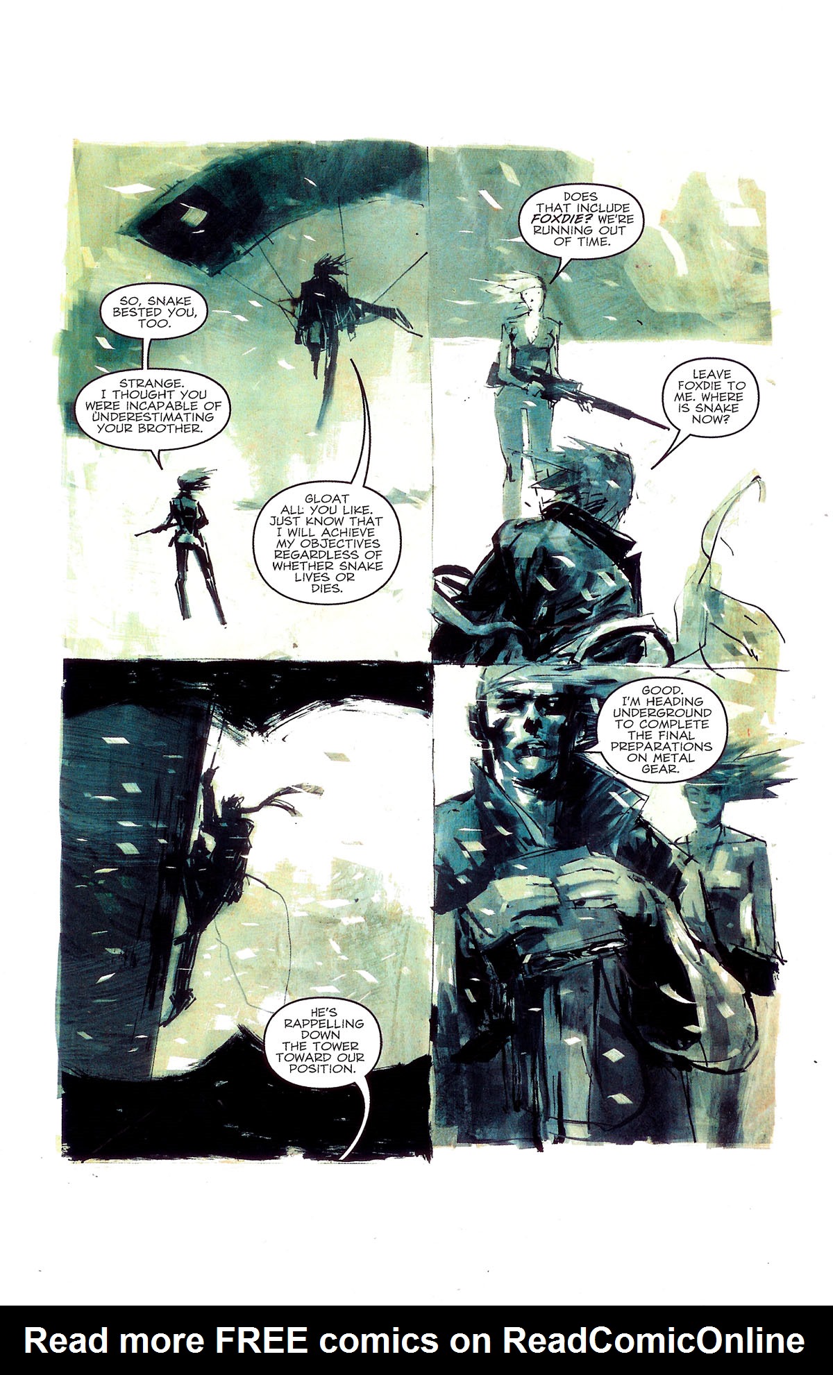 Read online Metal Gear Solid comic -  Issue #10 - 9