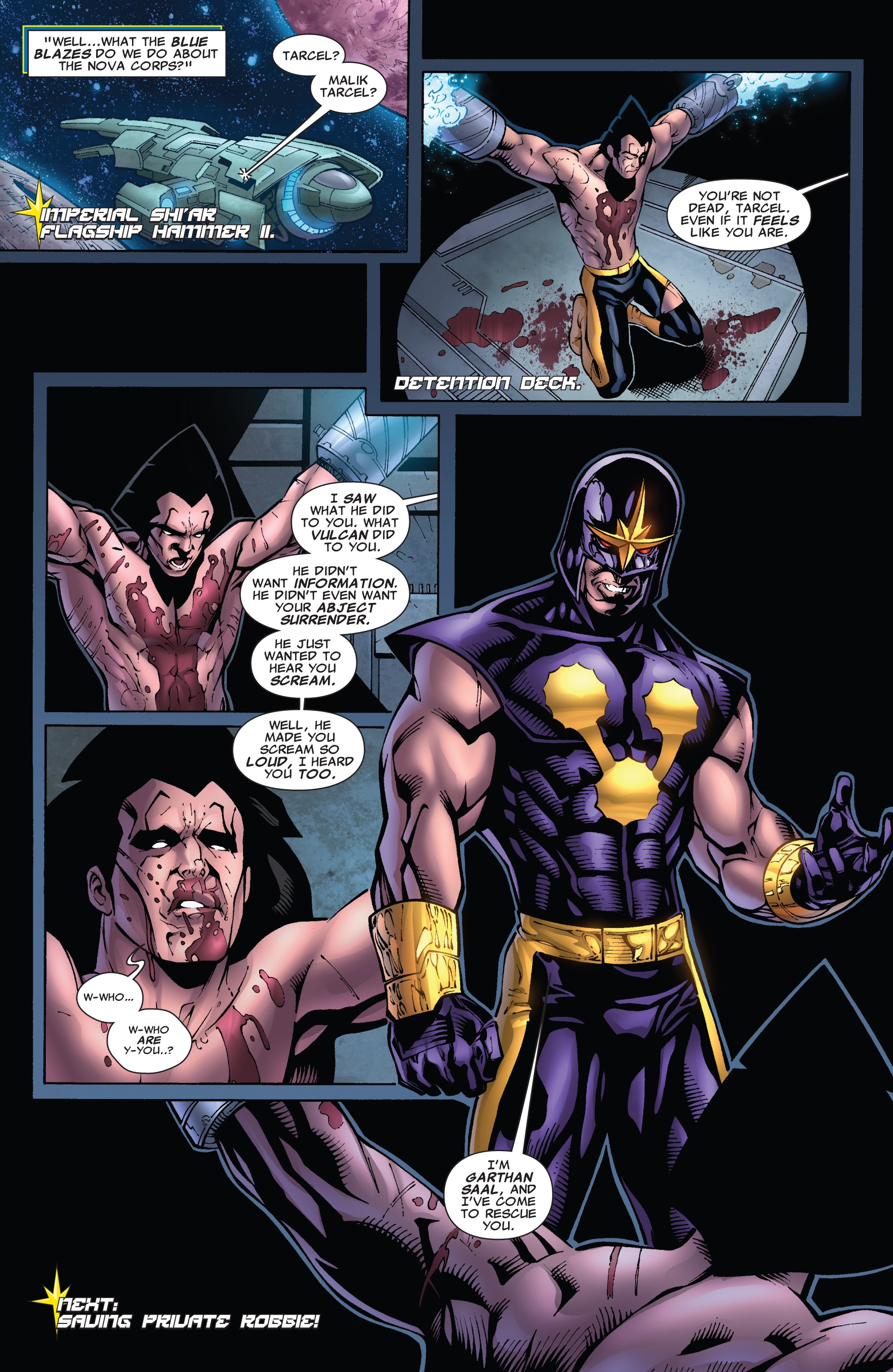 Read online Nova (2007) comic -  Issue #25 - 25