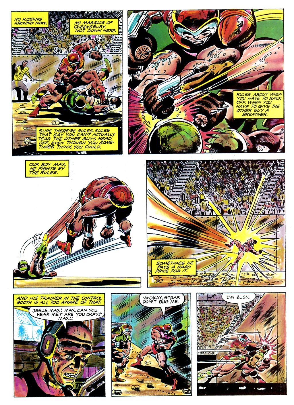 Read online Marvel Graphic Novel comic -  Issue #8 - Super Boxers - 11