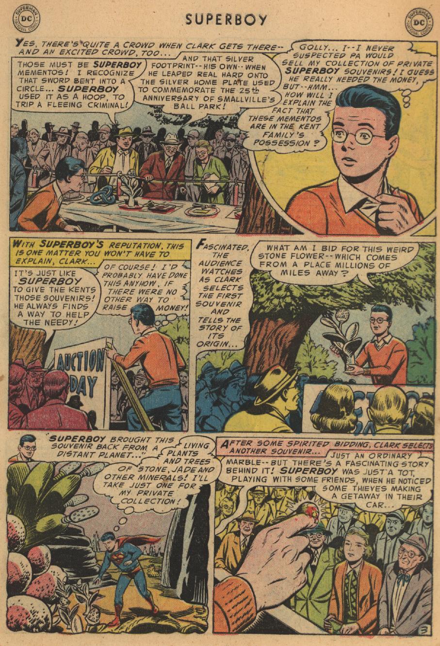 Read online Superboy (1949) comic -  Issue #45 - 4