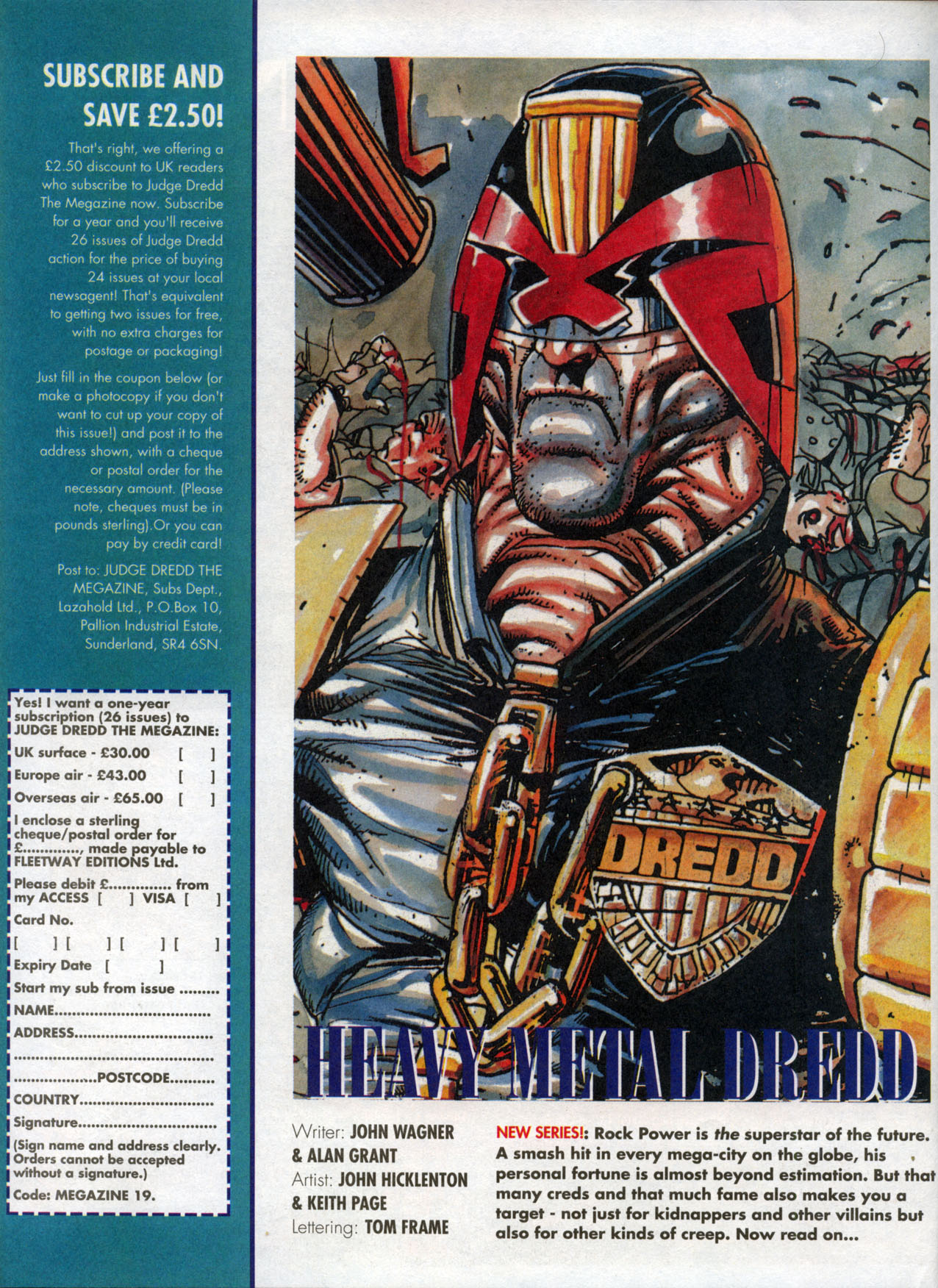 Read online Judge Dredd: The Megazine (vol. 2) comic -  Issue #19 - 26