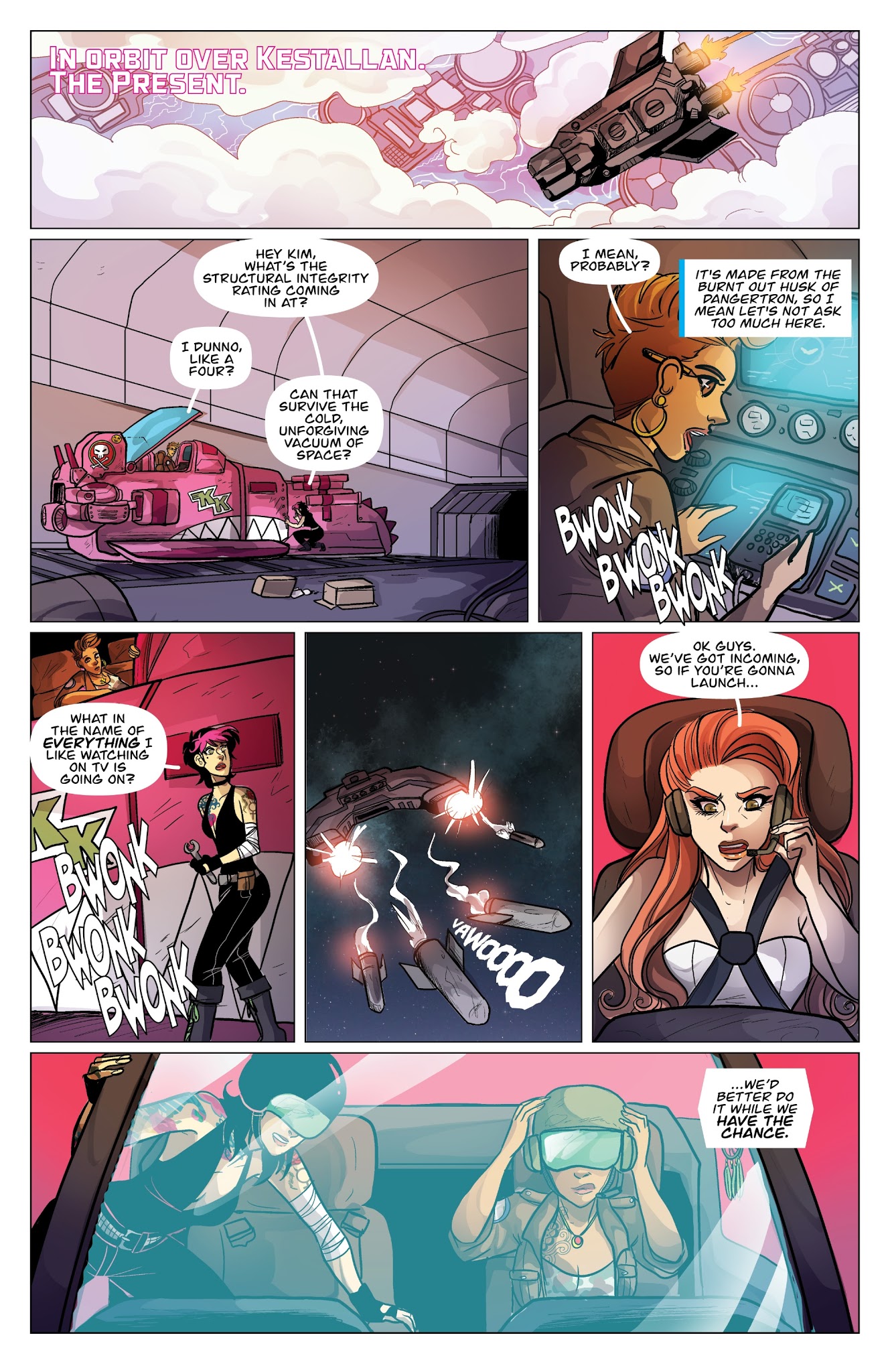 Read online Kim & Kim v2: Love is a Battlefield comic -  Issue #4 - 4