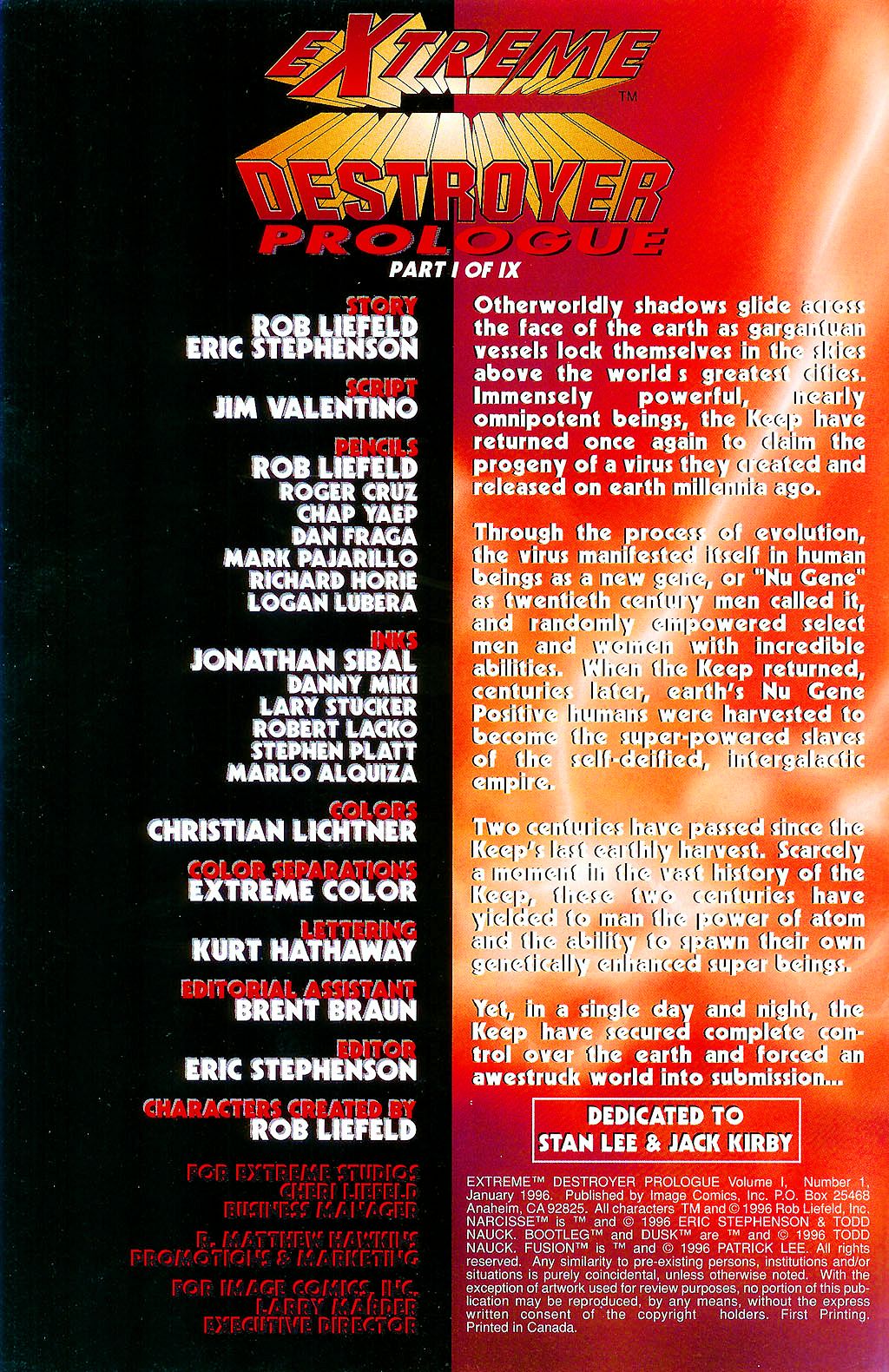 Read online Extreme Destroyer comic -  Issue # Issue Prologue - 2