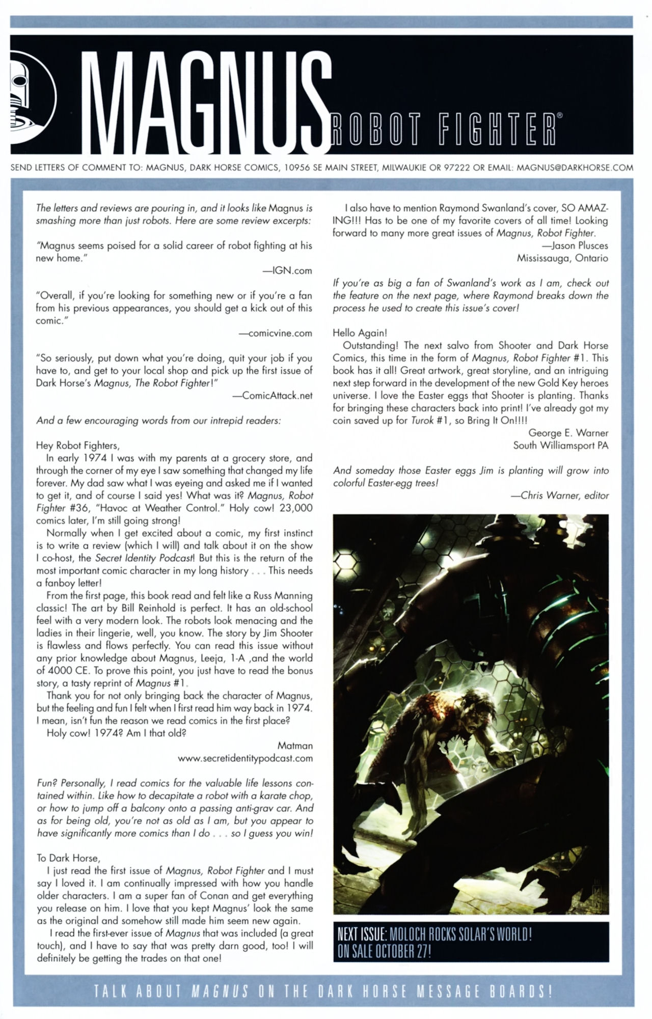 Read online Magnus, Robot Fighter (2010) comic -  Issue #2 - 33