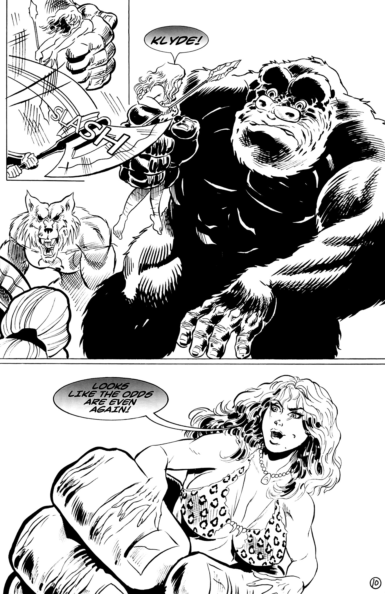 Read online Cavewoman: Sisters of the Arena comic -  Issue #2 - 12