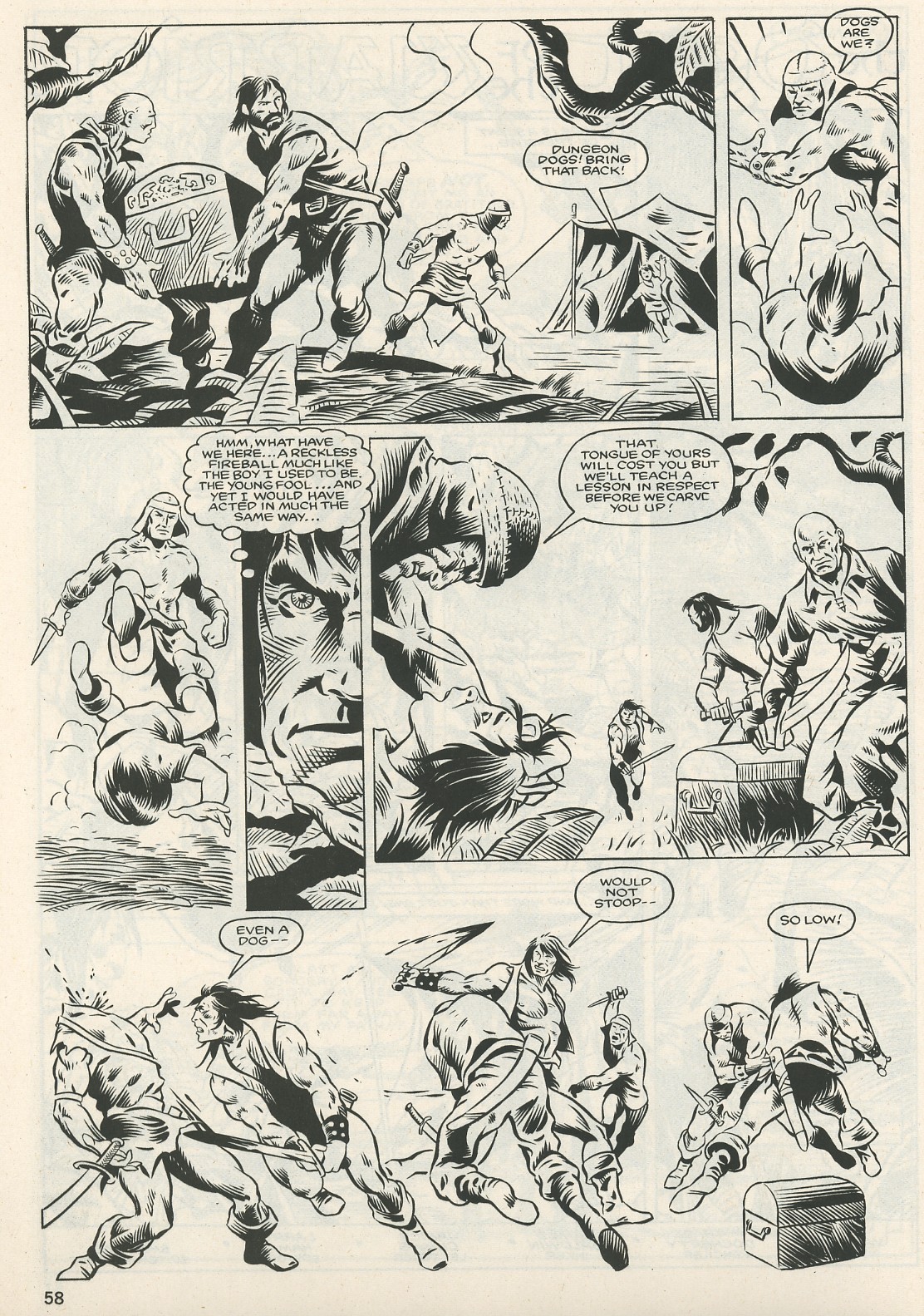 Read online The Savage Sword Of Conan comic -  Issue #123 - 58