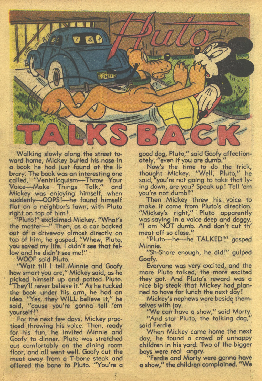 Read online Walt Disney's Comics and Stories comic -  Issue #86 - 34