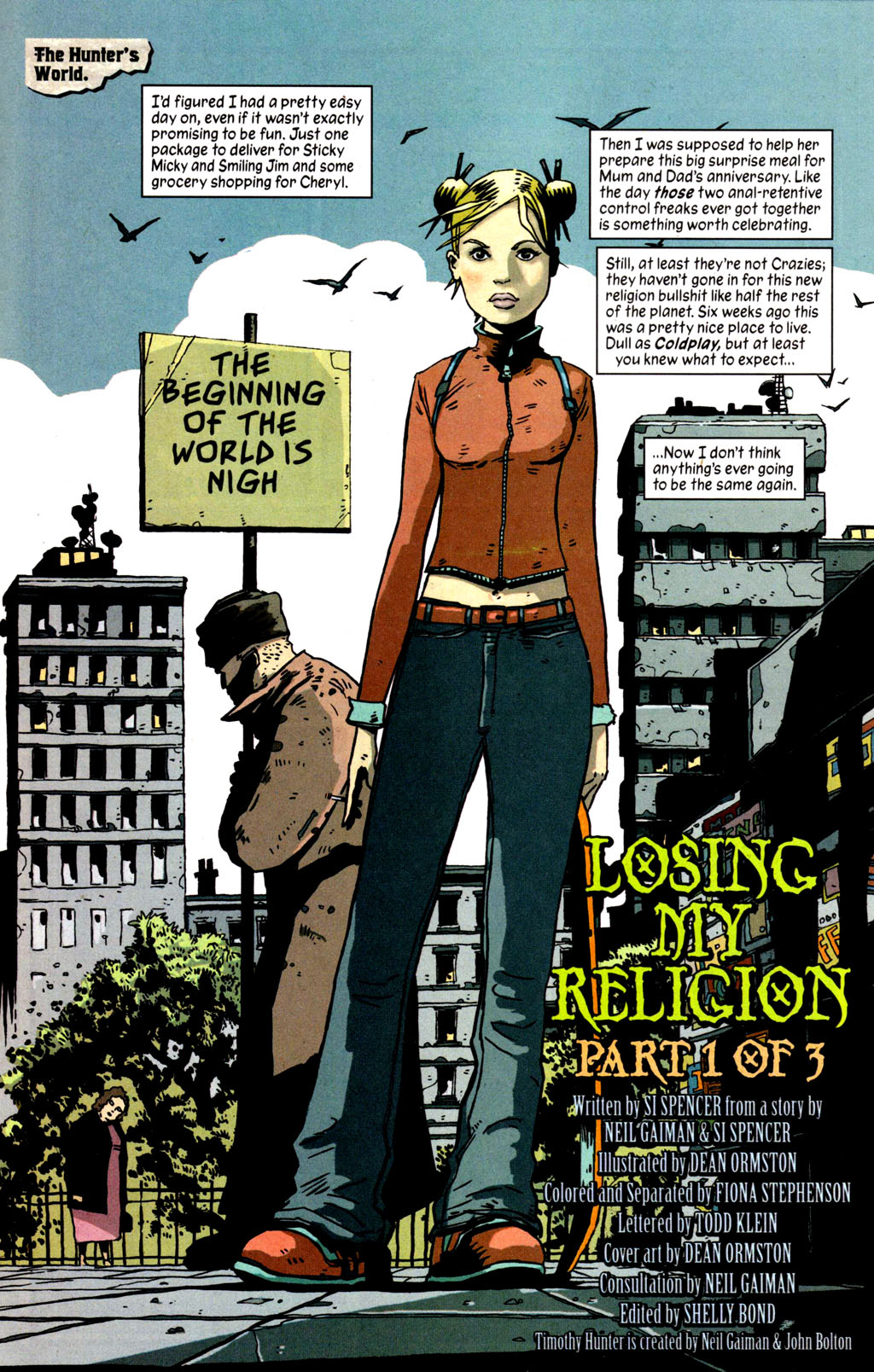 Read online Books of Magick: Life During Wartime comic -  Issue #13 - 2