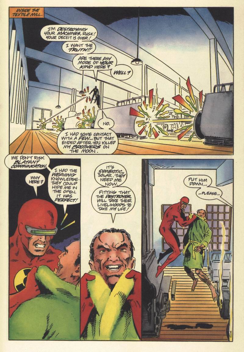 Read online Solar, Man of the Atom comic -  Issue #26 - 19