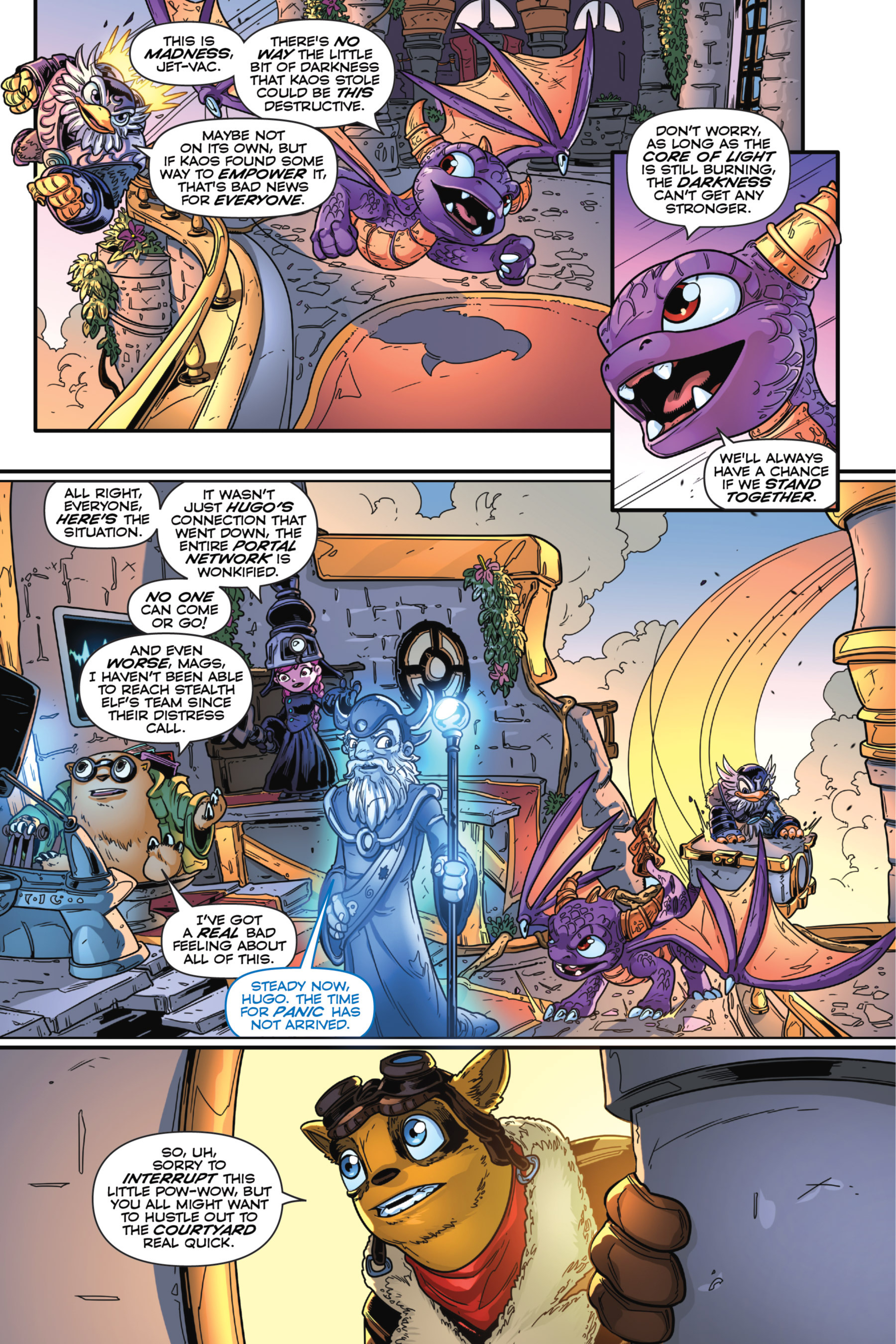 Read online Skylanders: Rift Into Overdrive comic -  Issue # Full - 22