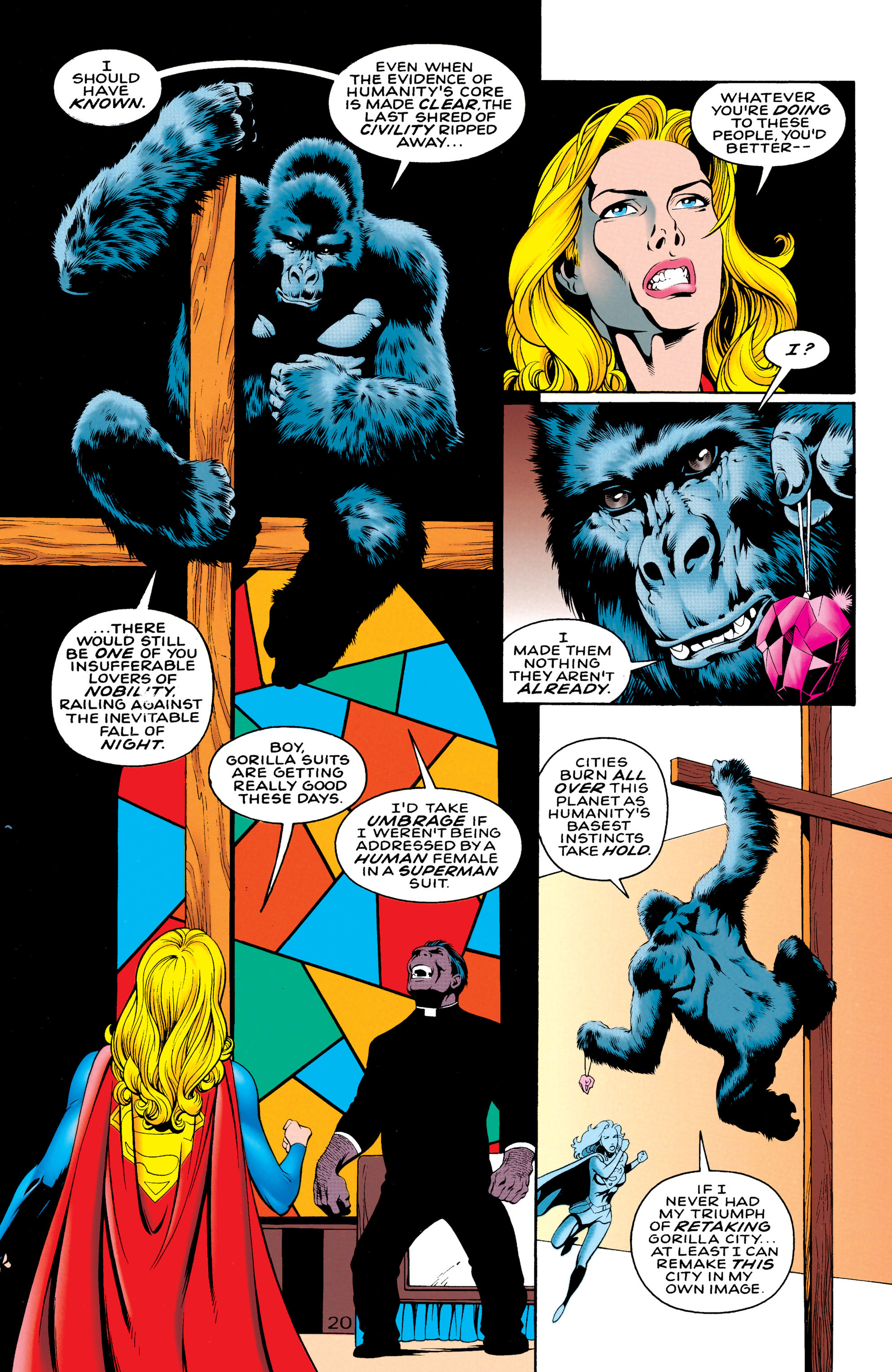 Read online Supergirl (1996) comic -  Issue #3 - 21