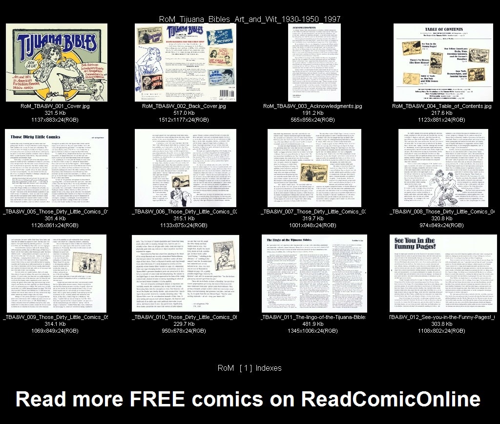 Read online Tijuana Bibles: Art and Wit in America's Forbidden Funnies, 1930s-1950s comic -  Issue # TPB (Part 2) - 62