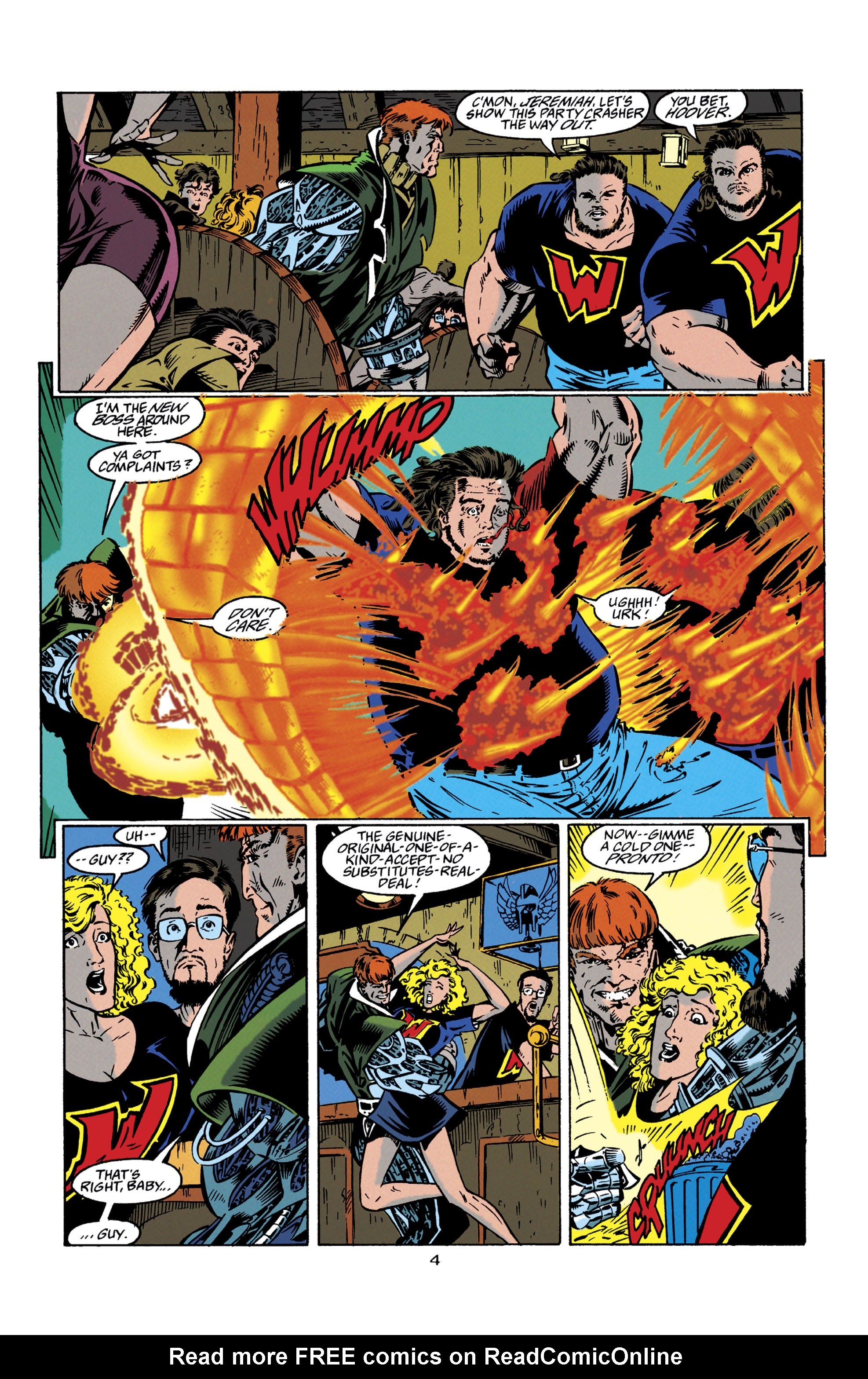 Read online Guy Gardner: Warrior comic -  Issue #36 - 4