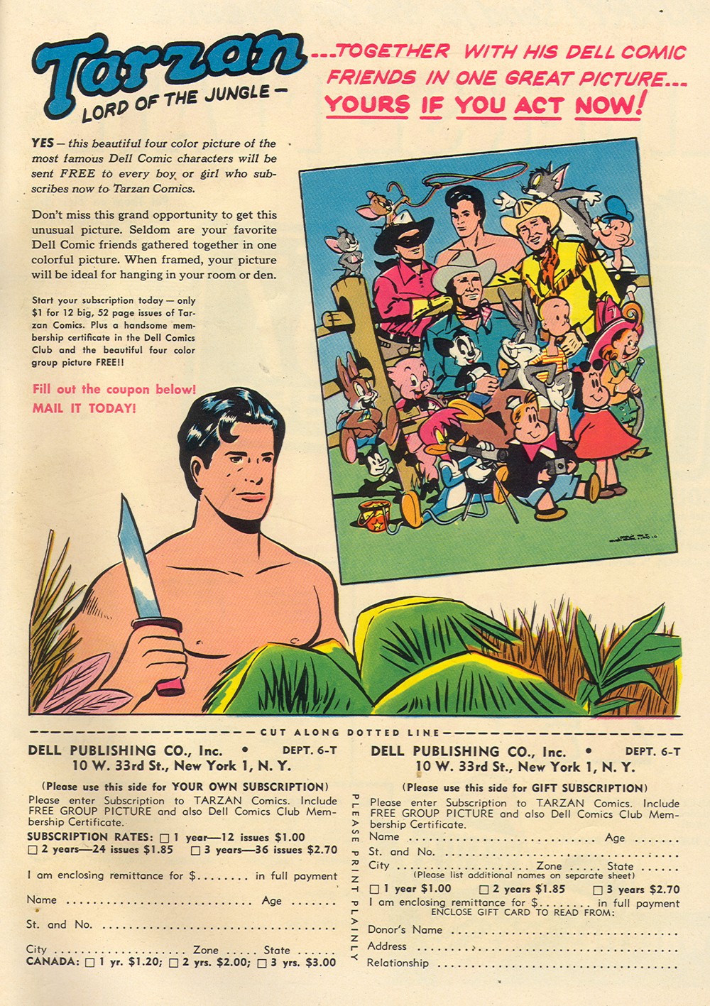 Read online Tarzan (1948) comic -  Issue #45 - 51