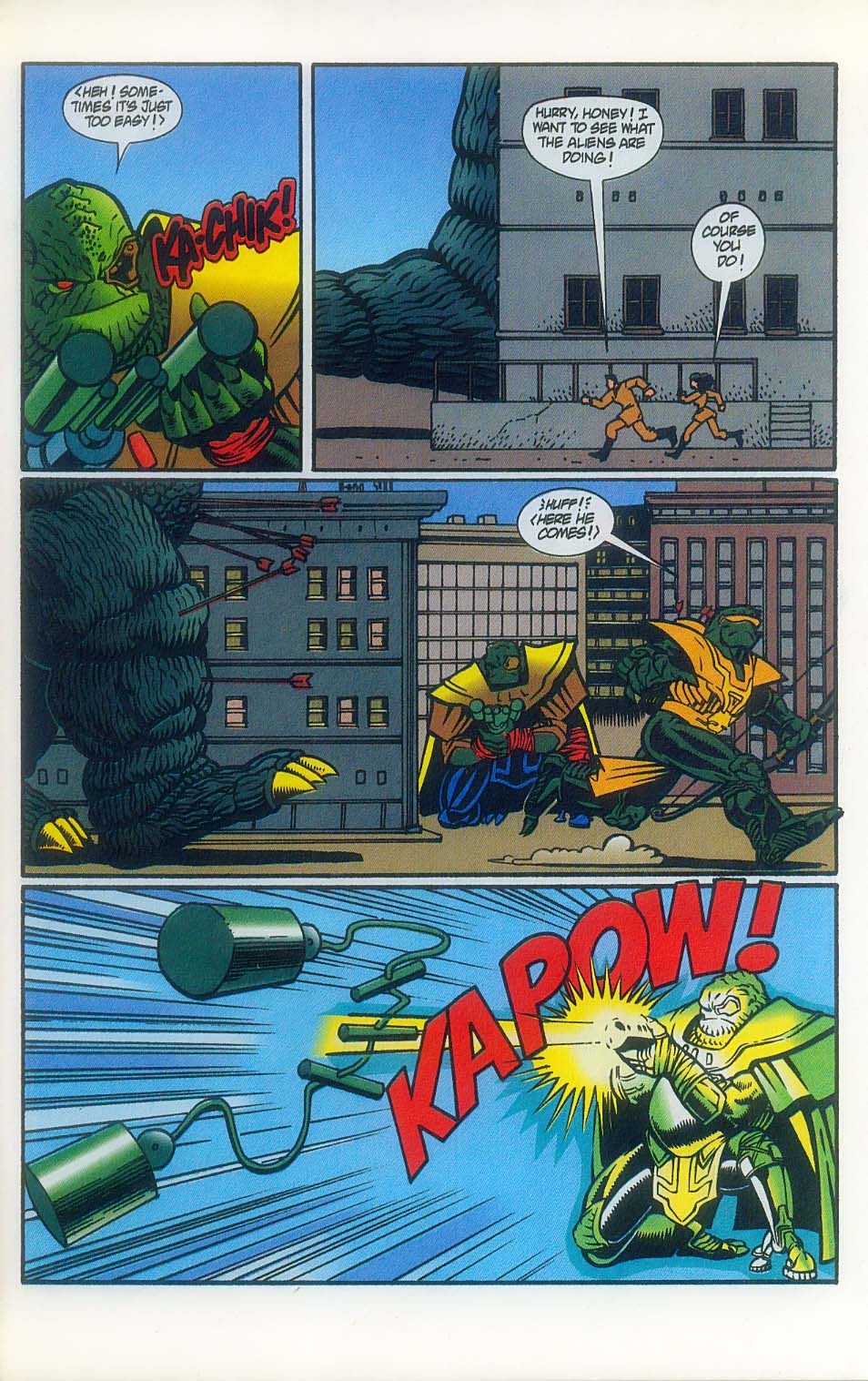 Read online Godzilla (1995) comic -  Issue #7 - 14