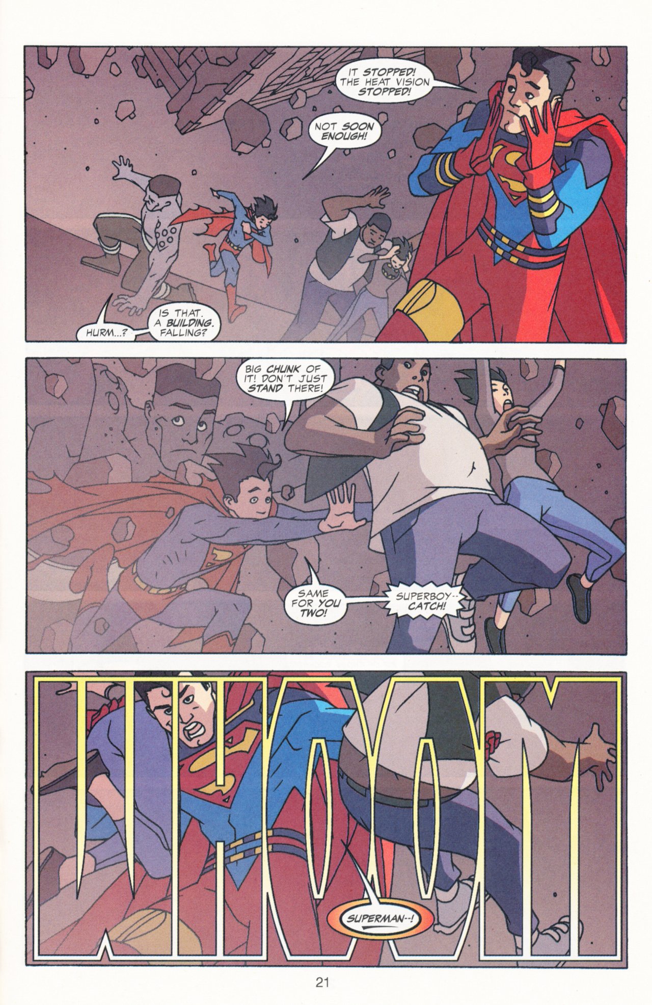 Read online Sins of Youth comic -  Issue # Superman Jr. and Superboy Sr - 31