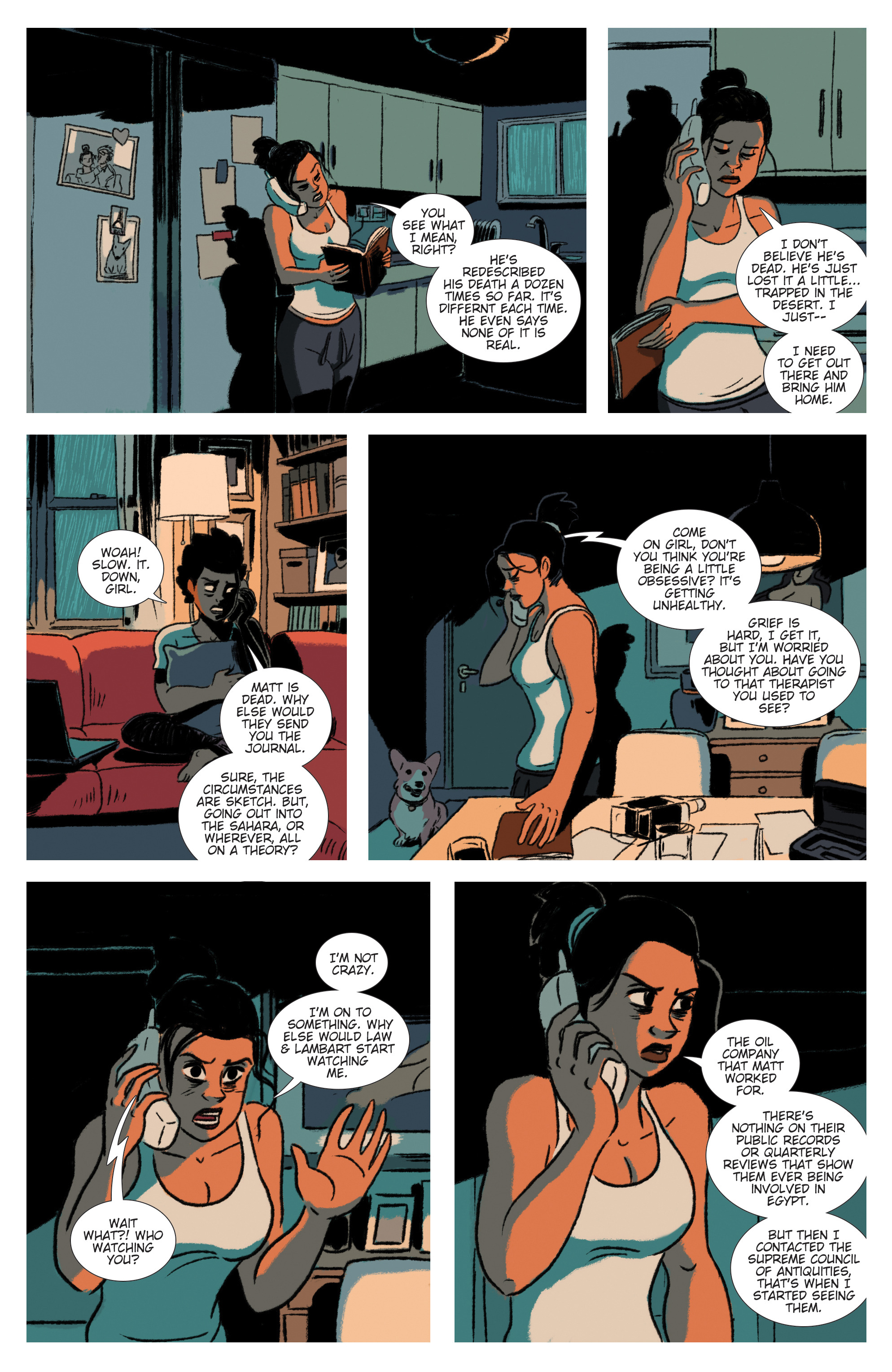 Read online Outer God comic -  Issue #3 - 3