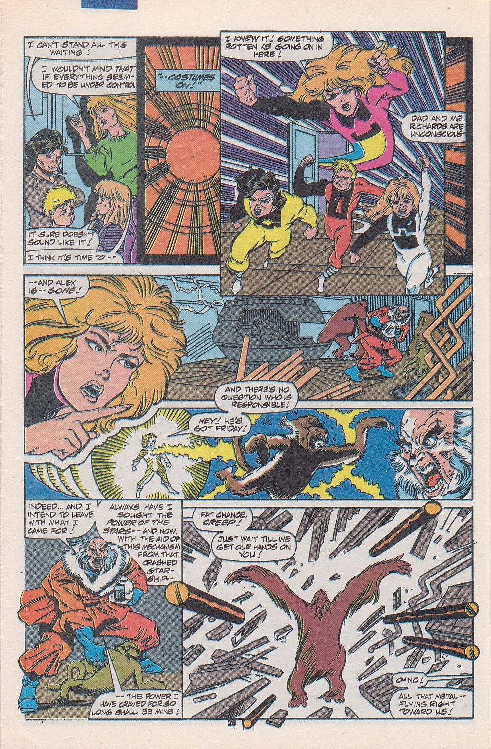 Read online Power Pack (1984) comic -  Issue #61 - 21