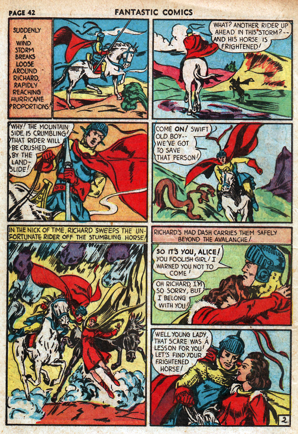 Read online Fantastic Comics comic -  Issue #18 - 44