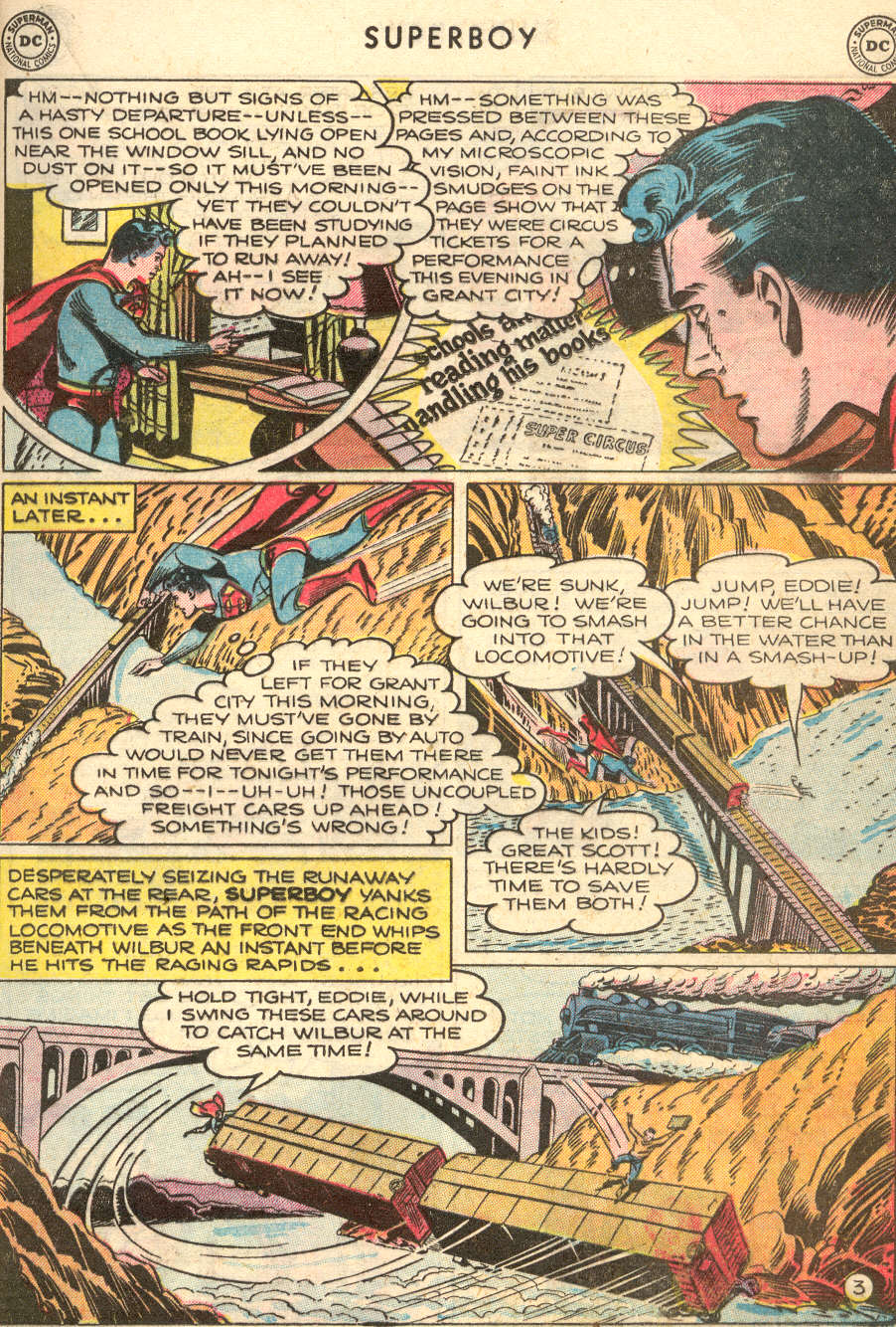 Read online Superboy (1949) comic -  Issue #16 - 16