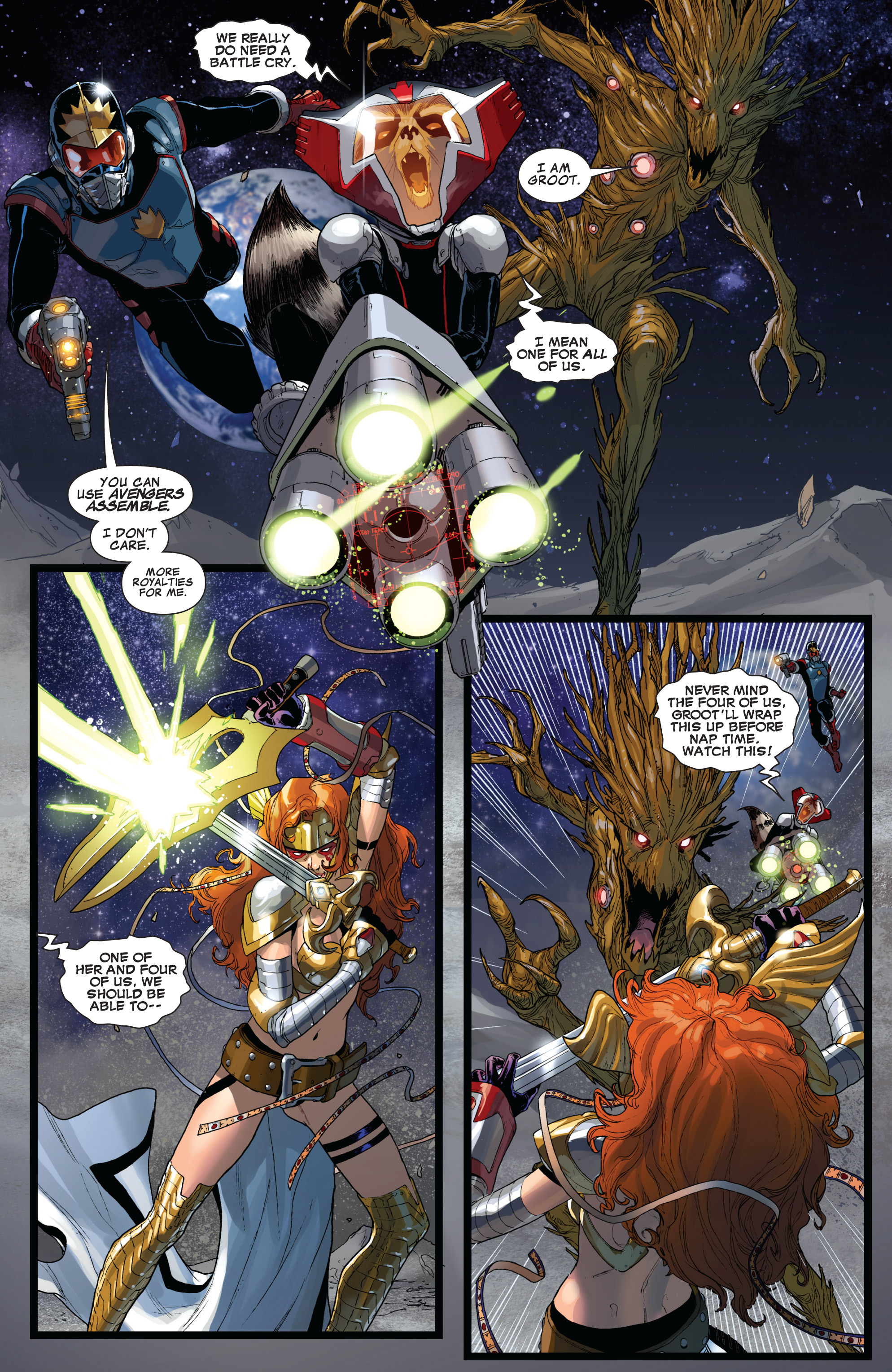 Read online Guardians of the Galaxy (2013) comic -  Issue #6 - 9