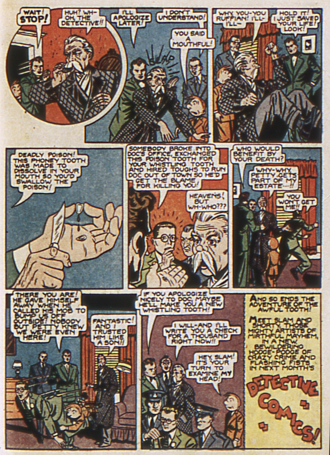 Read online Detective Comics (1937) comic -  Issue #67 - 65