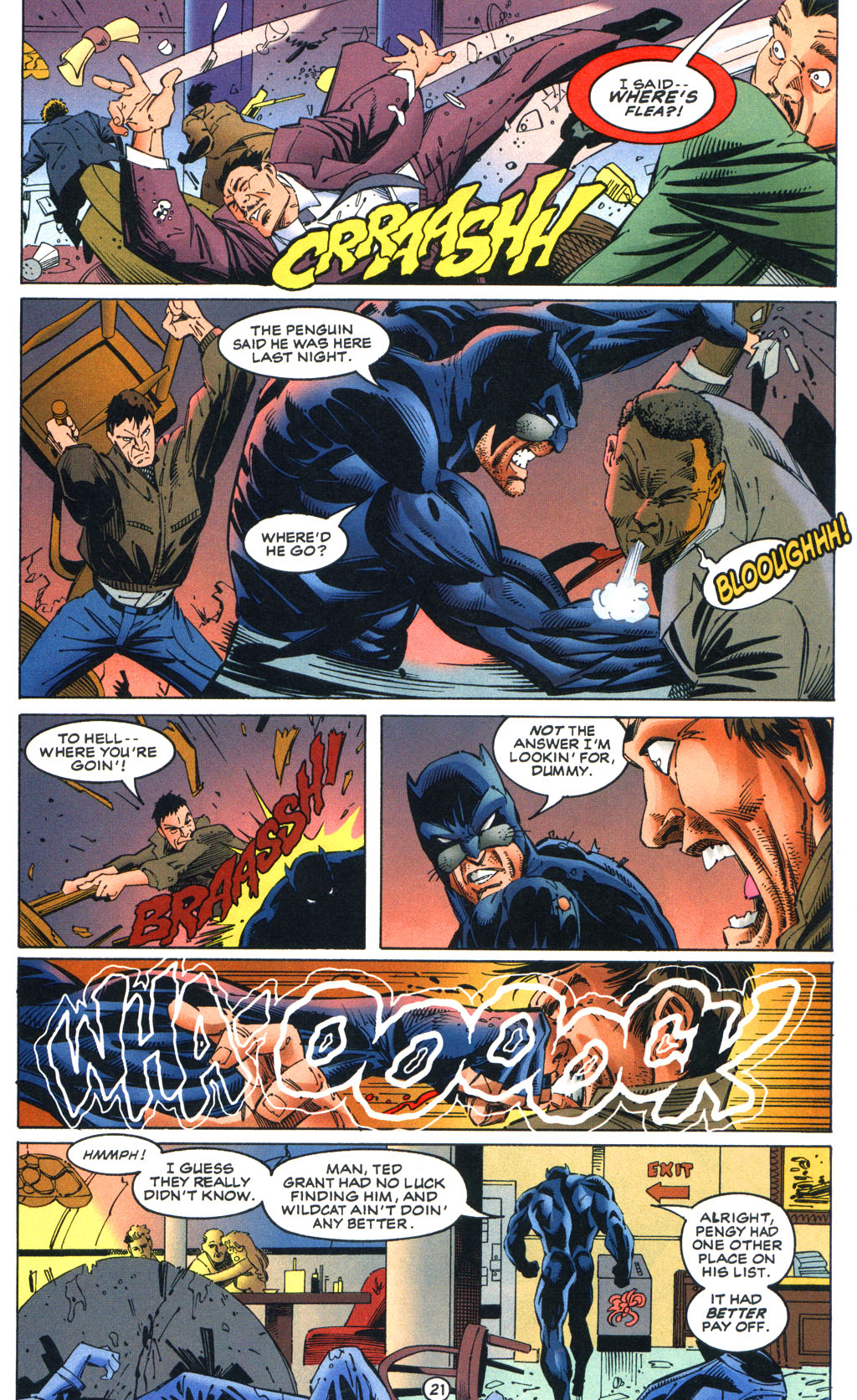 Read online Batman/Wildcat comic -  Issue #1 - 21