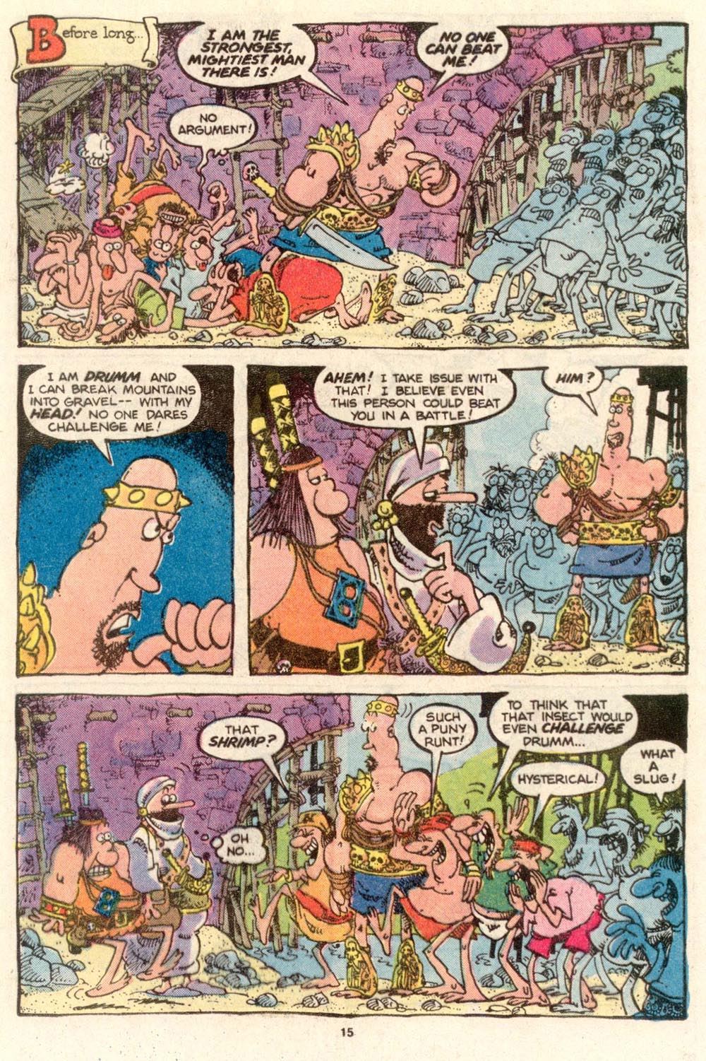 Read online Sergio Aragonés Groo the Wanderer comic -  Issue #23 - 16