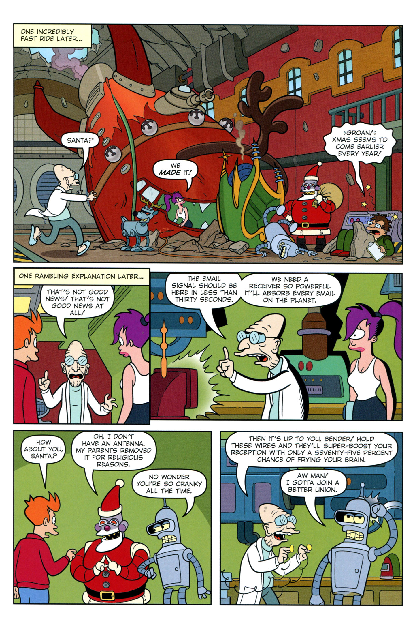 Read online Futurama Comics comic -  Issue #64 - 20