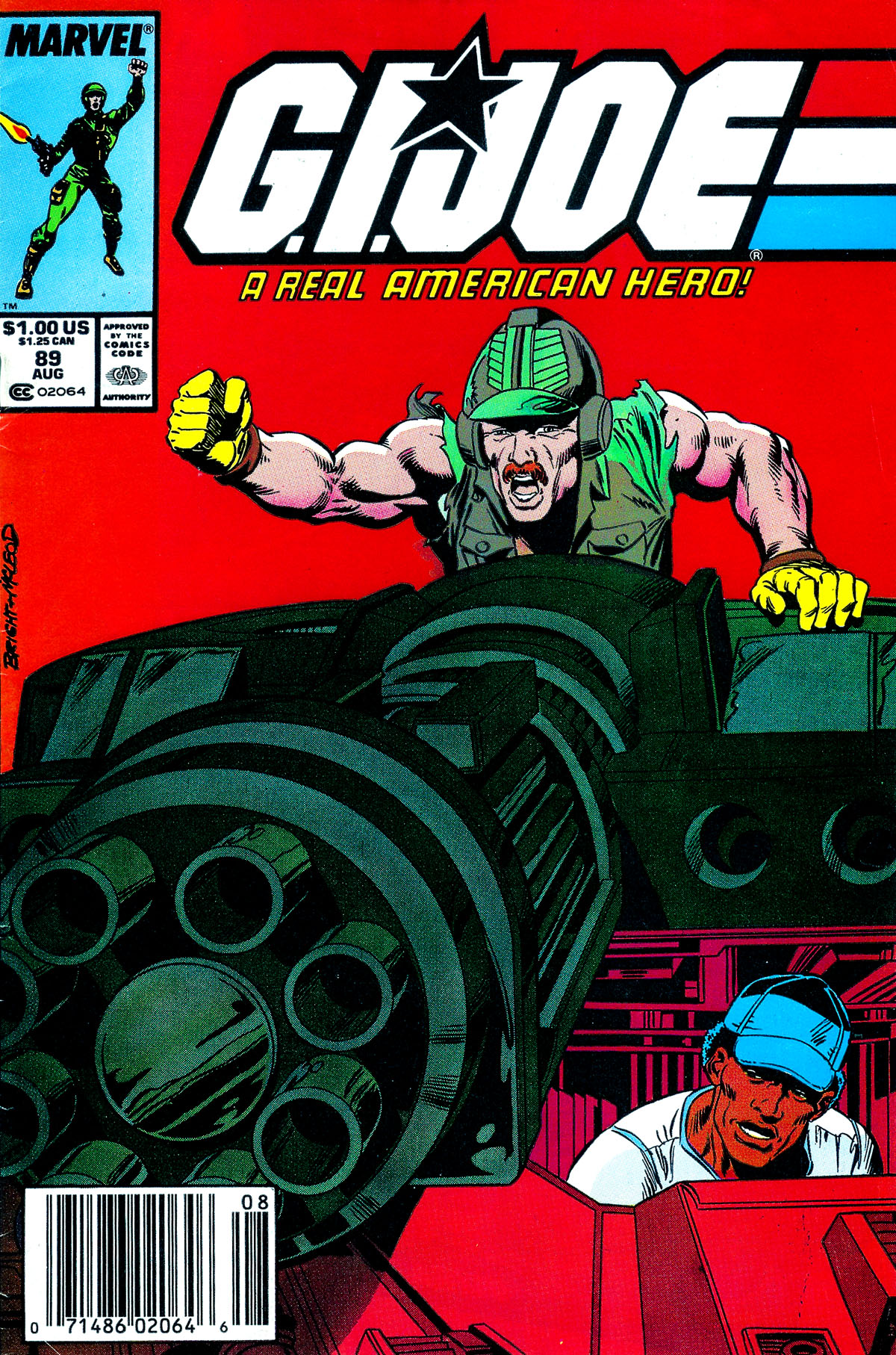 Read online G.I. Joe: A Real American Hero comic -  Issue #89 - 1