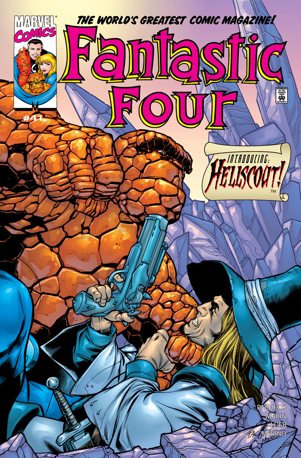 Read online Fantastic Four (1998) comic -  Issue #41 - 1