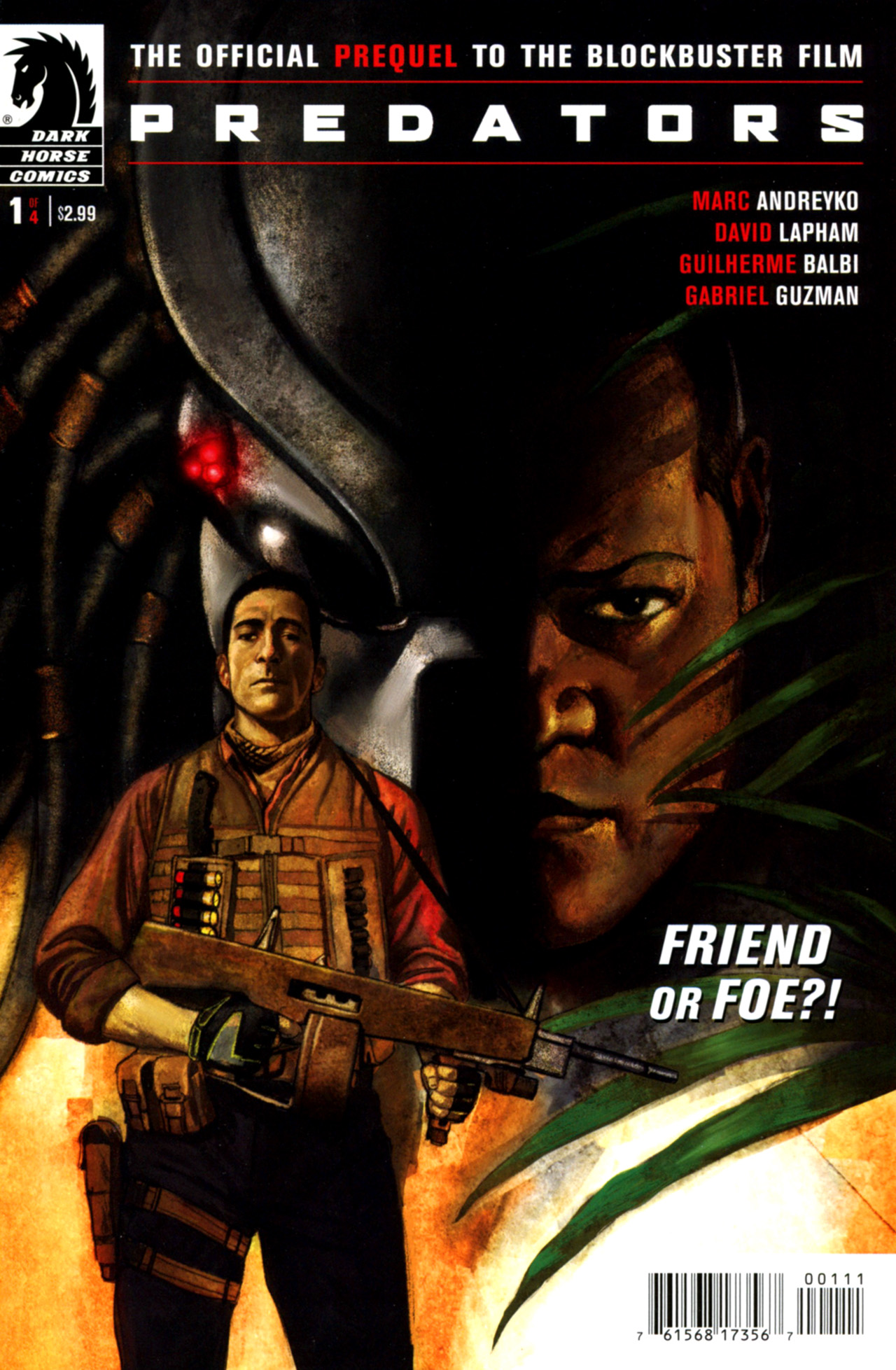 Read online Predators (2010) comic -  Issue #1 - 1