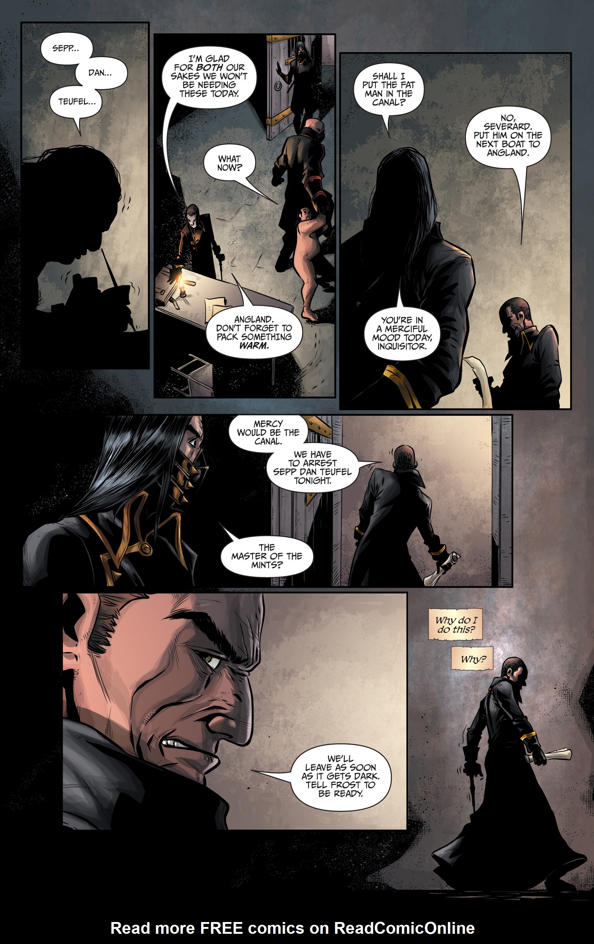 Read online The First Law: The Blade Itself comic -  Issue #1 - 24