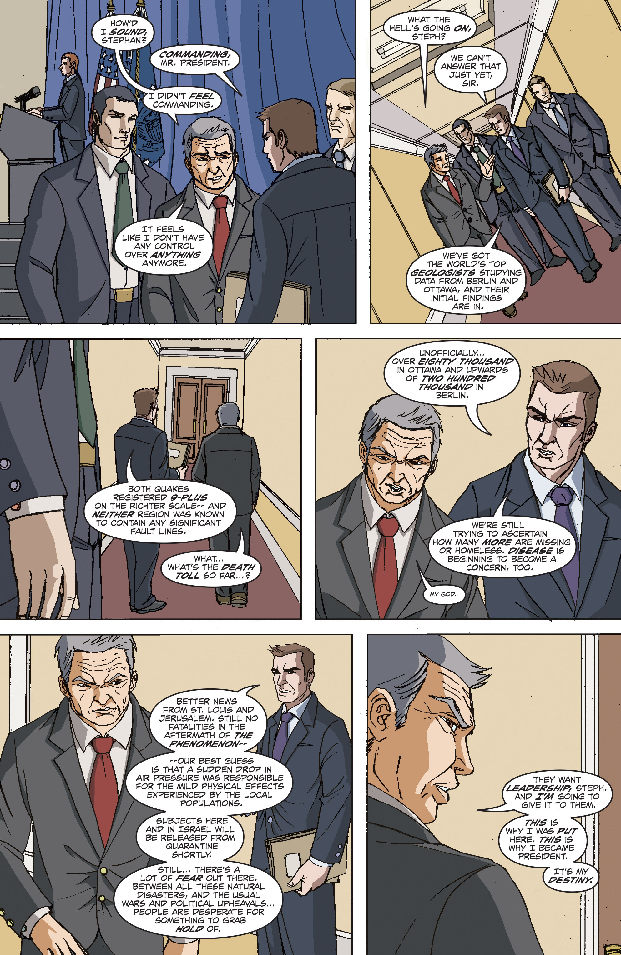 Read online Drafted comic -  Issue #1 - 8