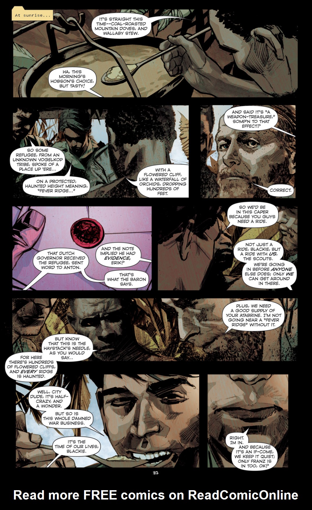 Read online Fever Ridge: A Tale of MacArthur's Jungle War comic -  Issue #4 - 26