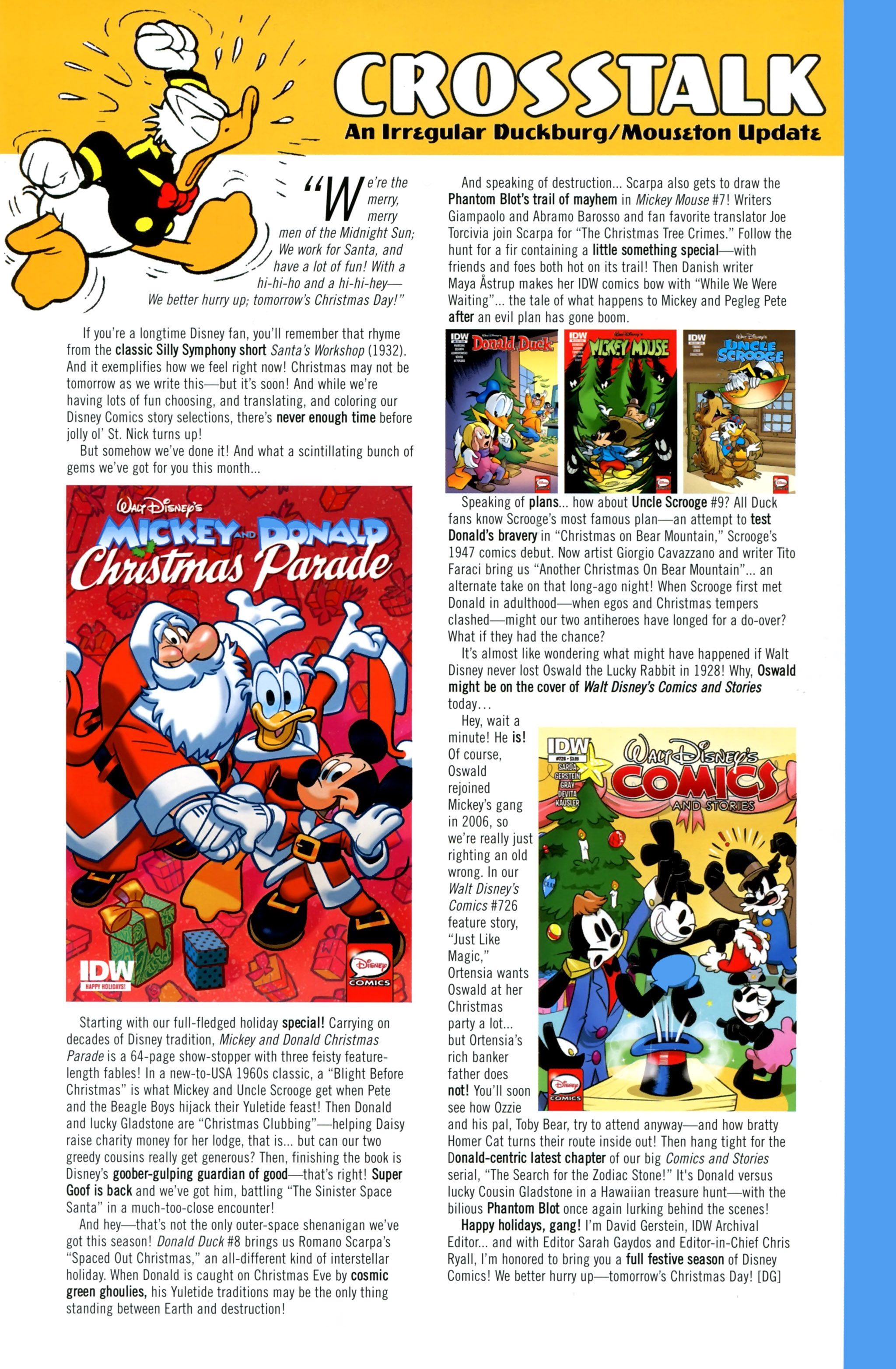 Read online Mickey and Donald Christmas Parade comic -  Issue # Full - 63