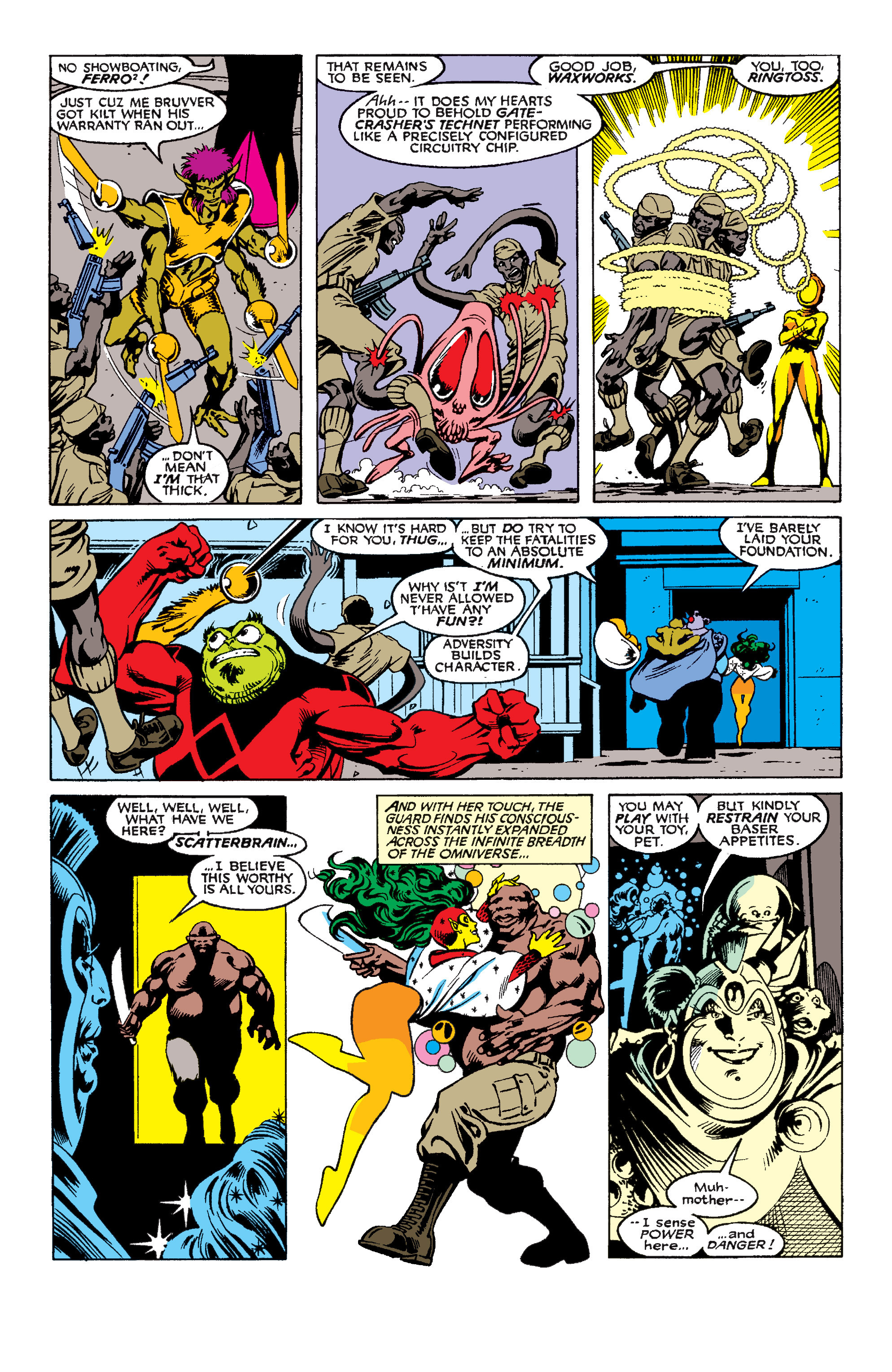 Read online Excalibur (1988) comic -  Issue #15 - 8