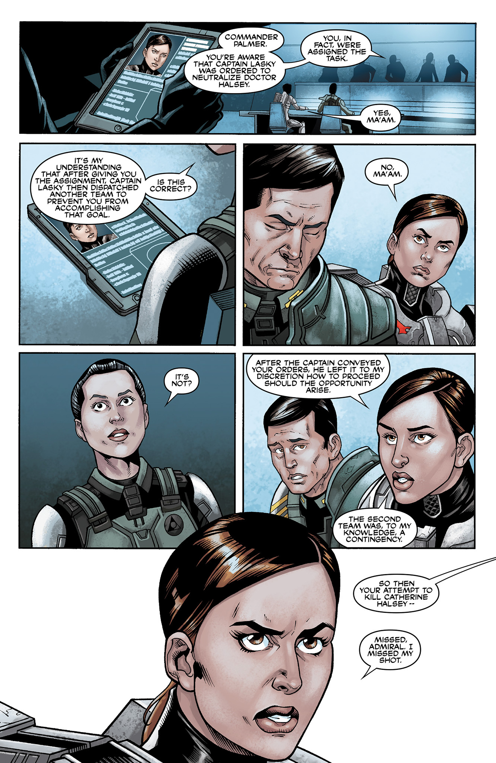 Read online Halo: Escalation comic -  Issue #1 - 11