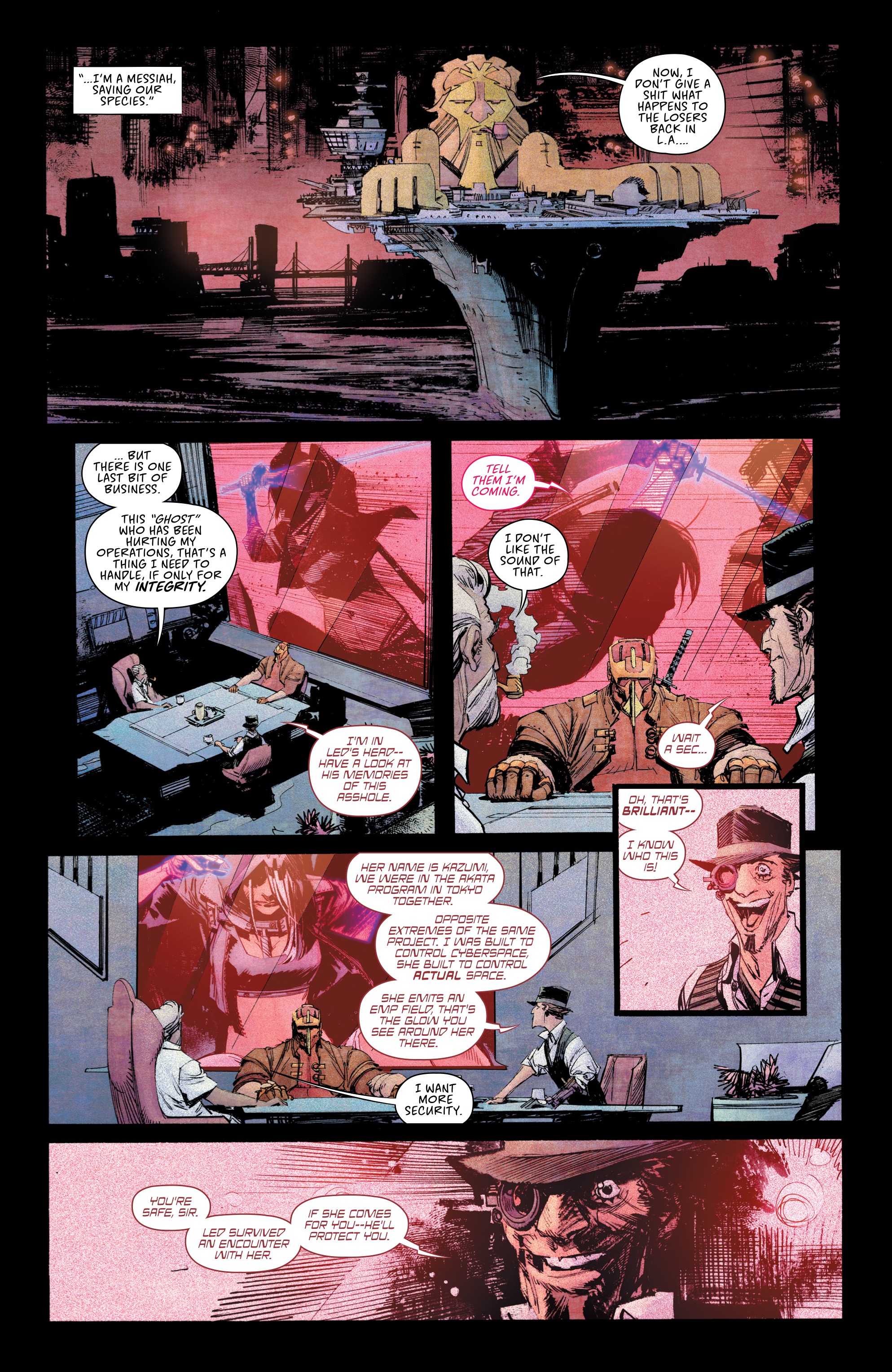 Read online Tokyo Ghost comic -  Issue #7 - 11