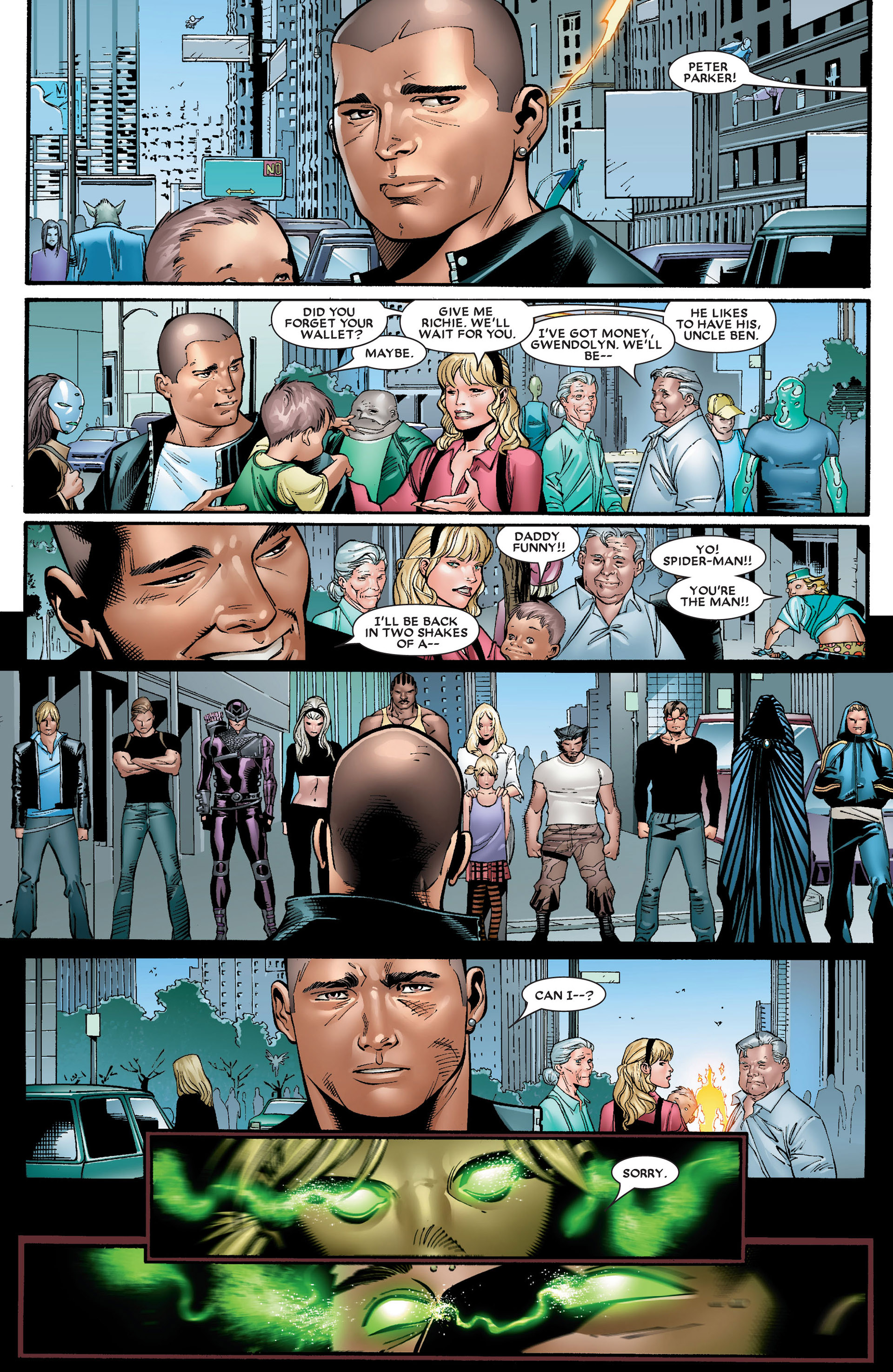 Read online House of M (2005) comic -  Issue #5 - 7