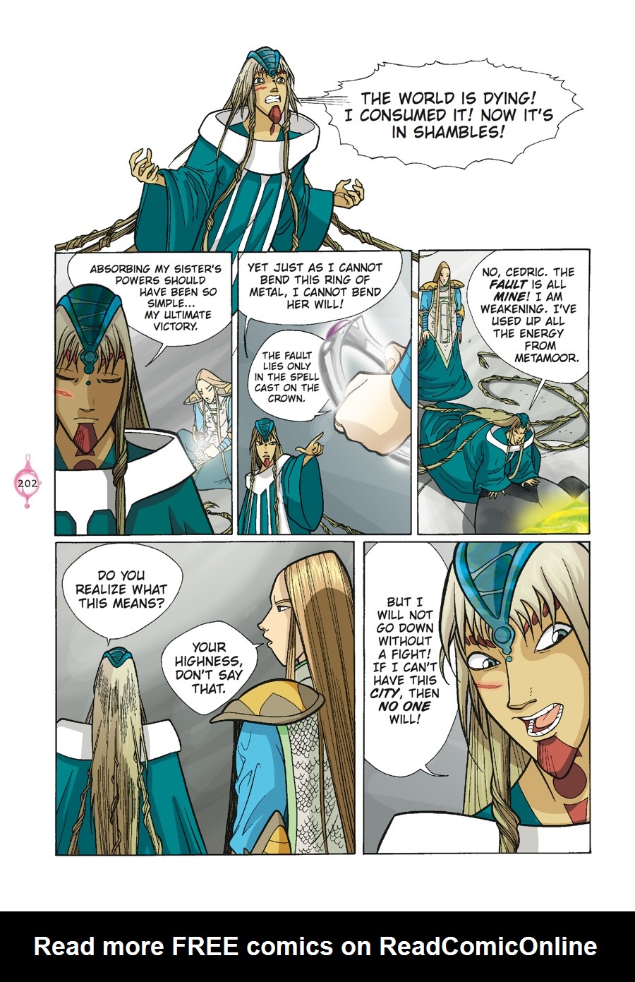 Read online W.i.t.c.h. Graphic Novels comic -  Issue # TPB 3 - 203