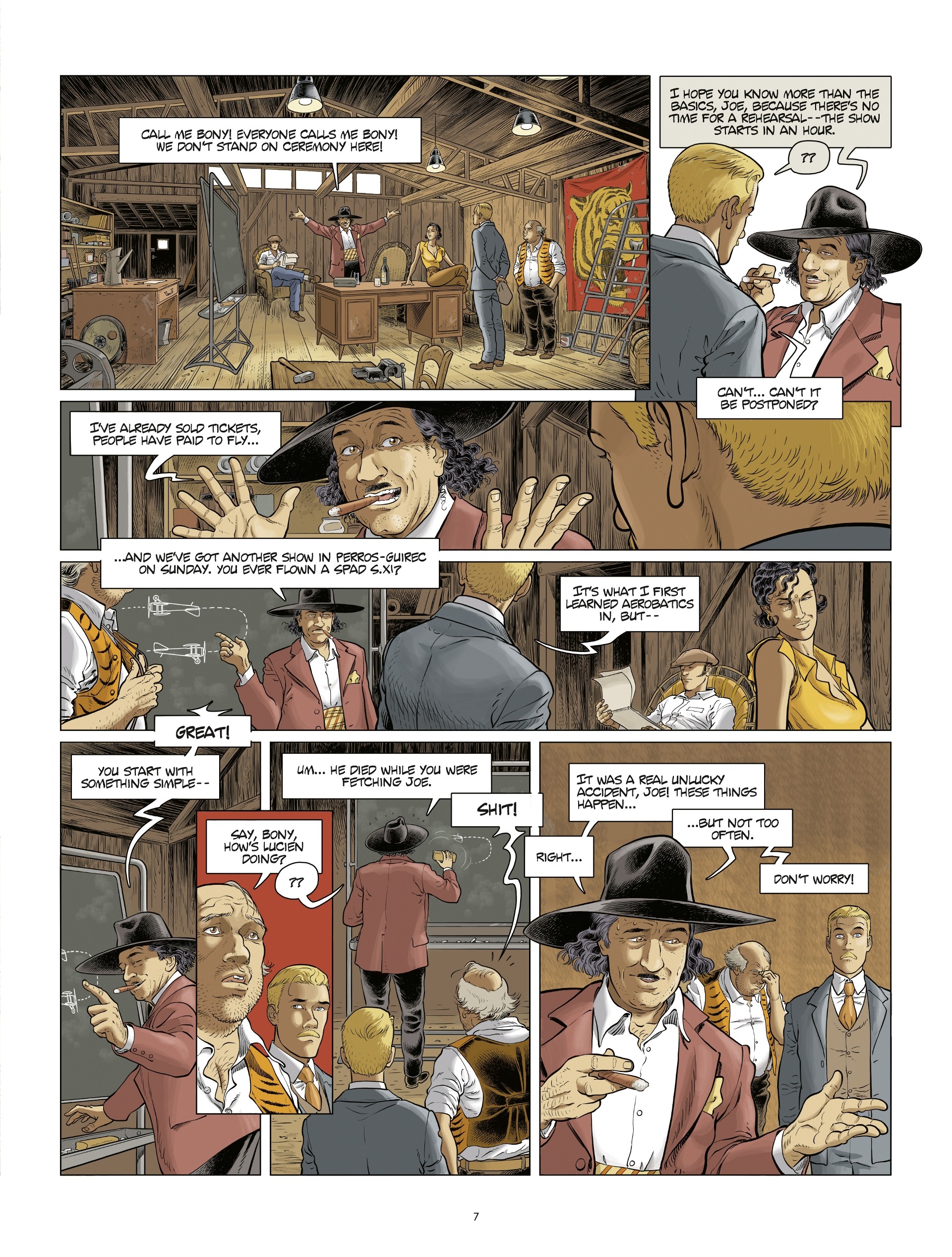 Read online The Aviator comic -  Issue #3 - 6