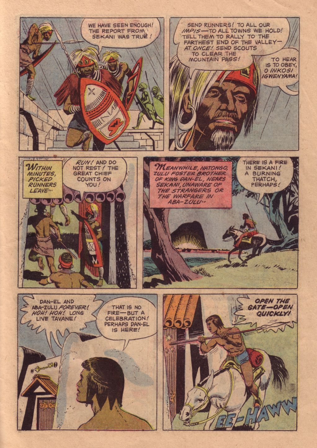 Read online Tarzan (1948) comic -  Issue #106 - 31
