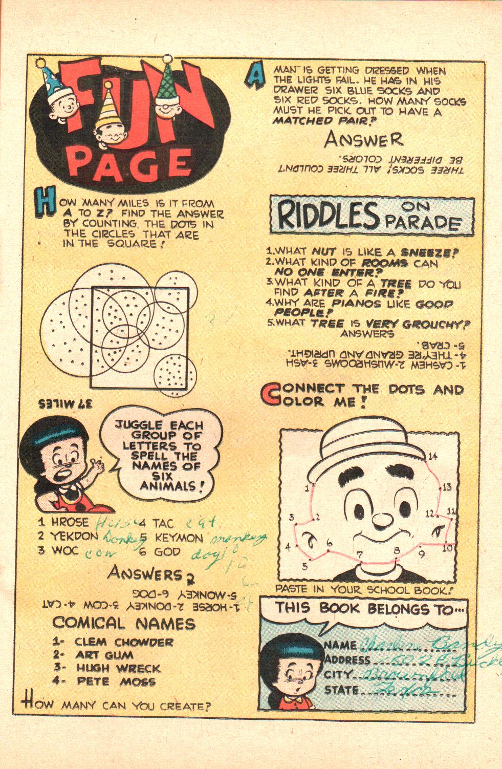 Read online Little Archie (1956) comic -  Issue #6 - 73