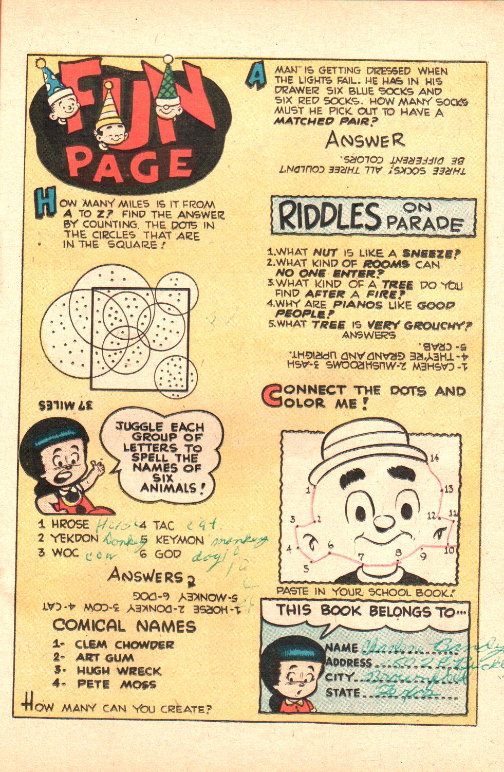 Read online Little Archie (1956) comic -  Issue #6 - 73