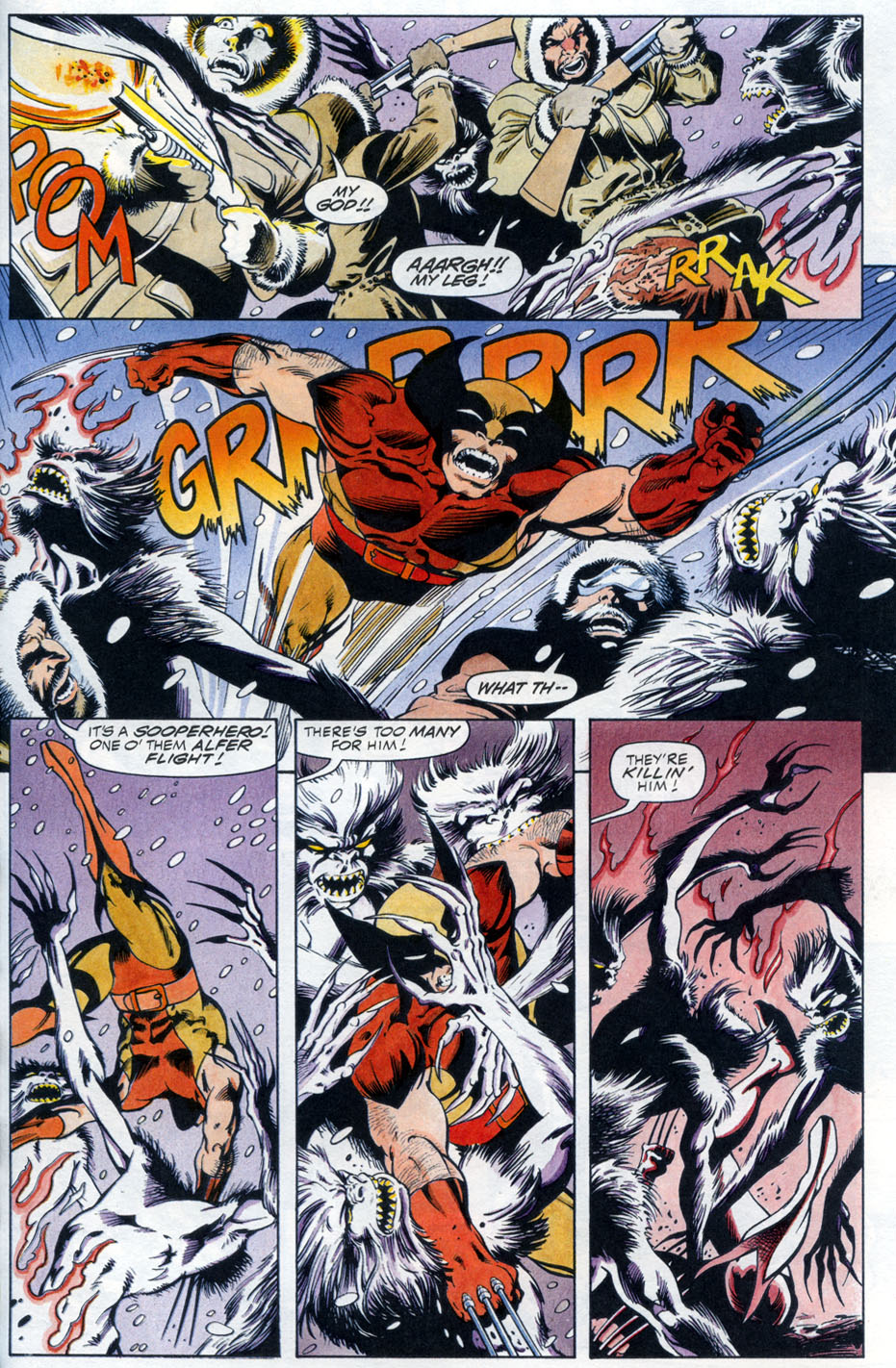 Read online Marvel Graphic Novel comic -  Issue #65 - Wolverine - Bloodlust - 27