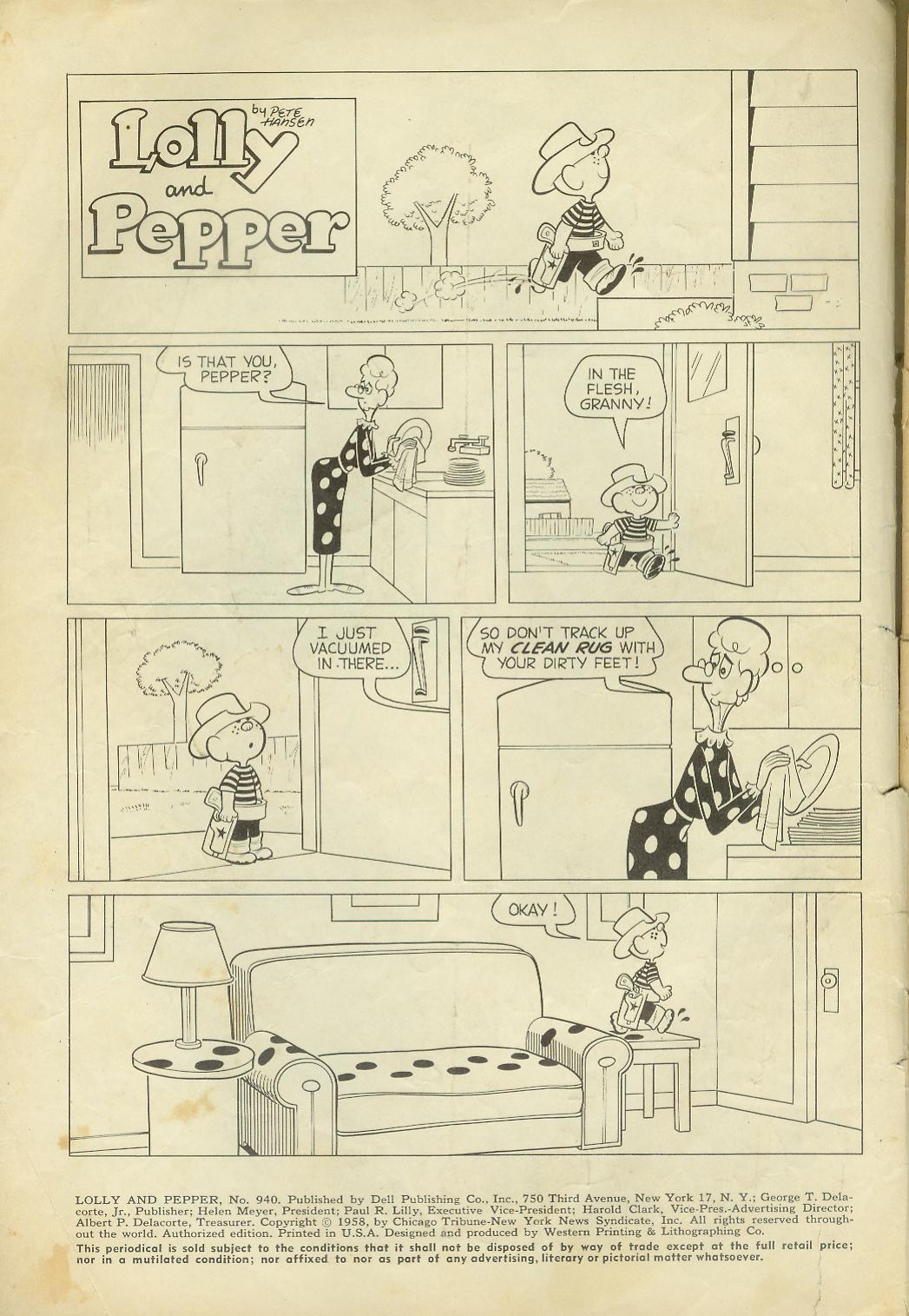 Read online Four Color Comics comic -  Issue #940 - 2