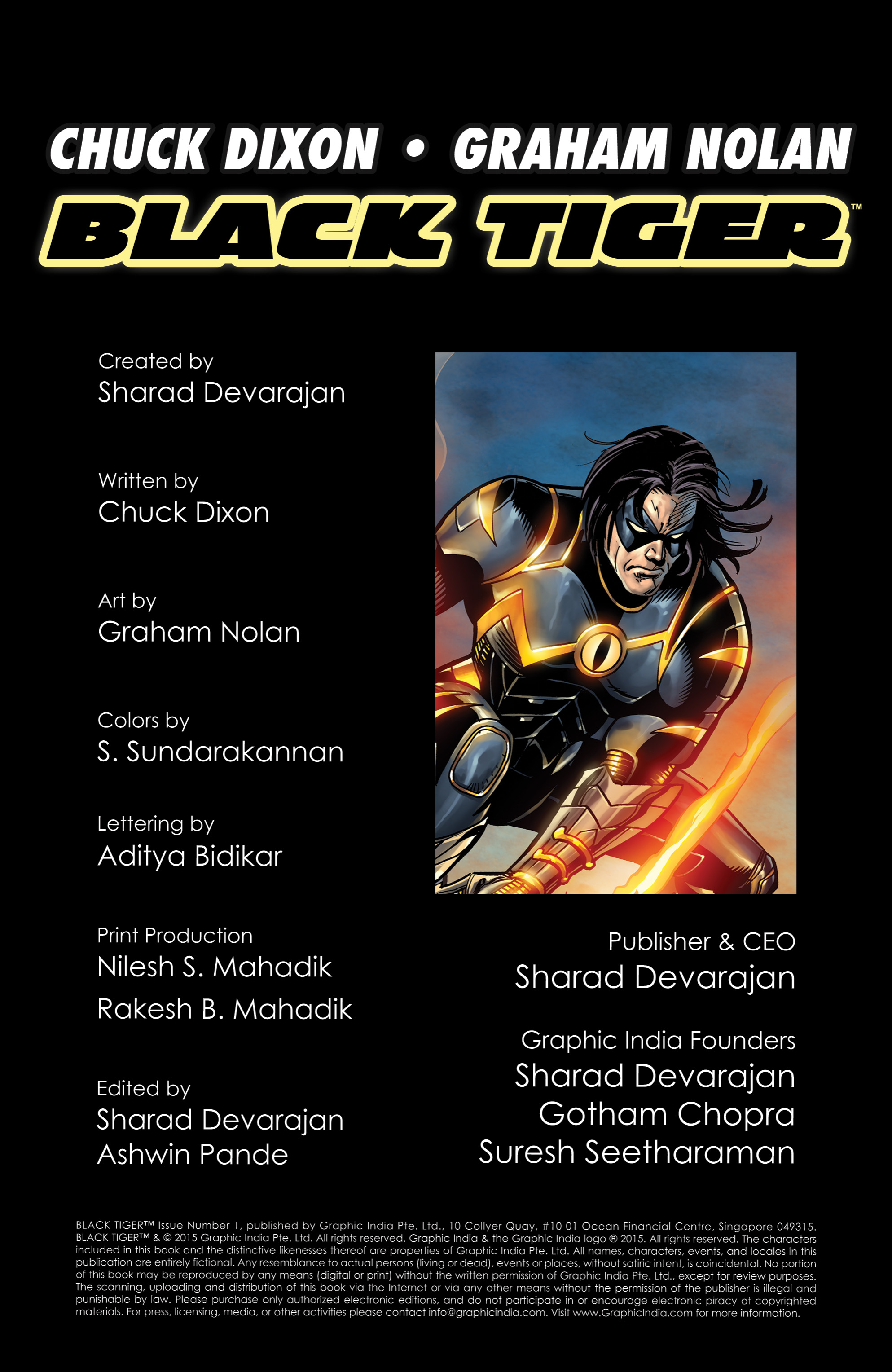 Read online Shadow Tiger comic -  Issue #1 - 2