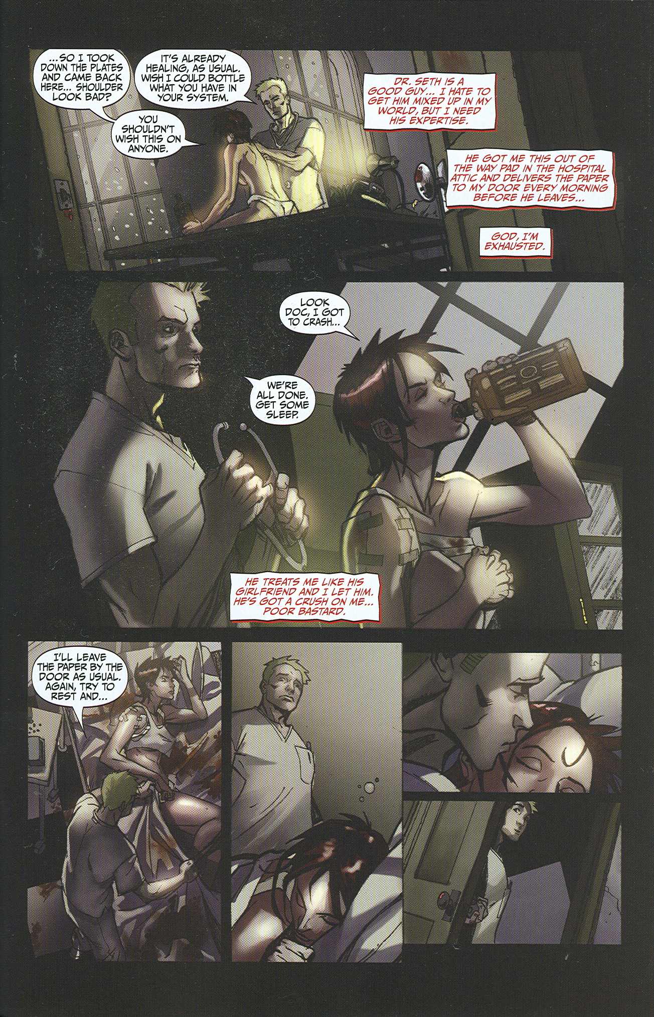Read online Painkiller Jane (2006) comic -  Issue #1 - 21