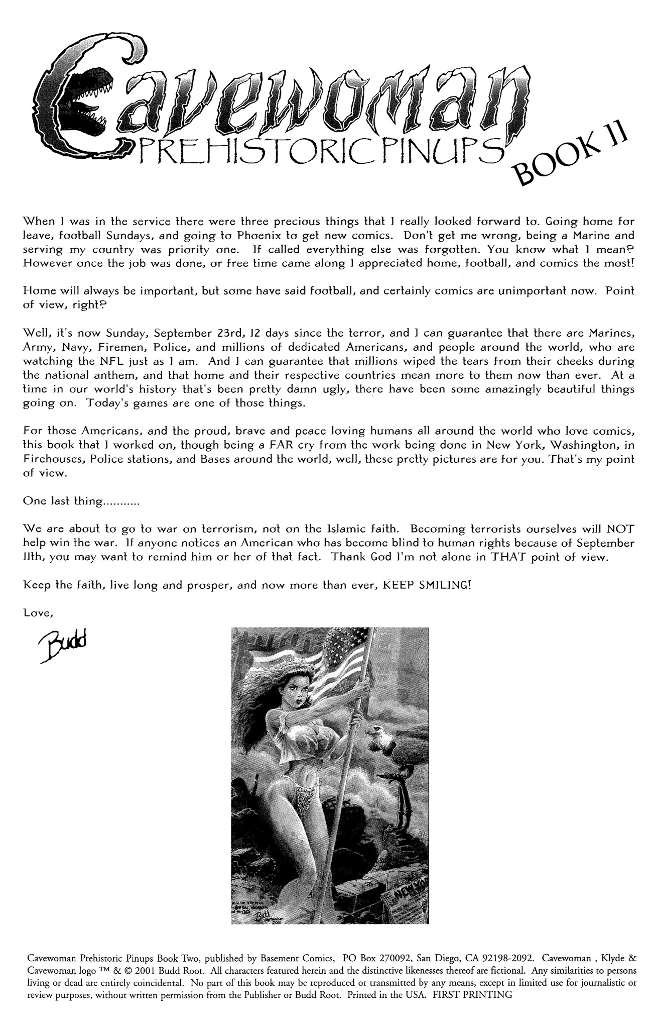 Read online Cavewoman: Prehistoric Pinups comic -  Issue #2 - 3